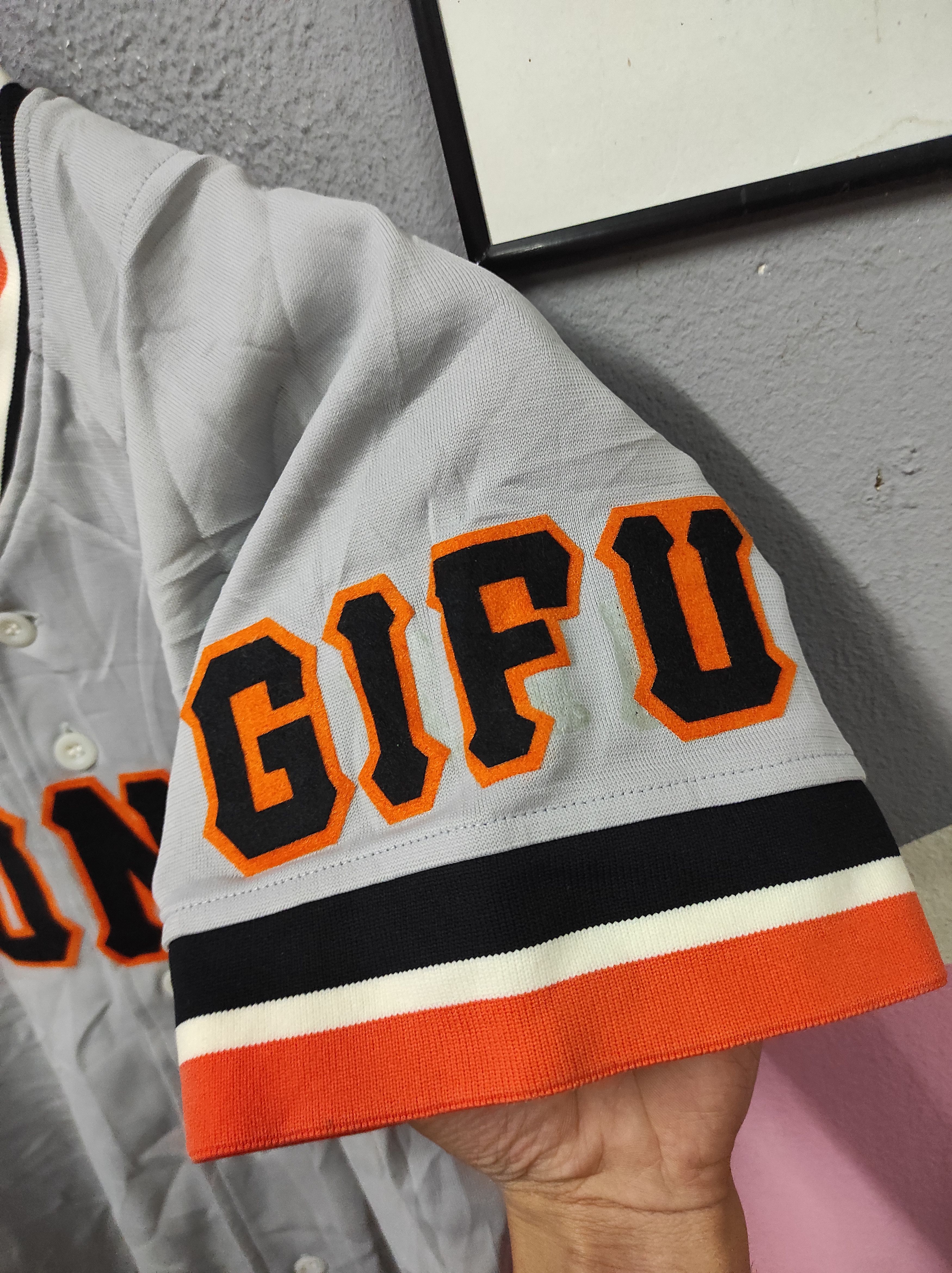 Descente × Vintage DESCENTE HONGO GIFU JERSEY BASEBALL Size US S / EU 44-46 / 1 - 3 Thumbnail