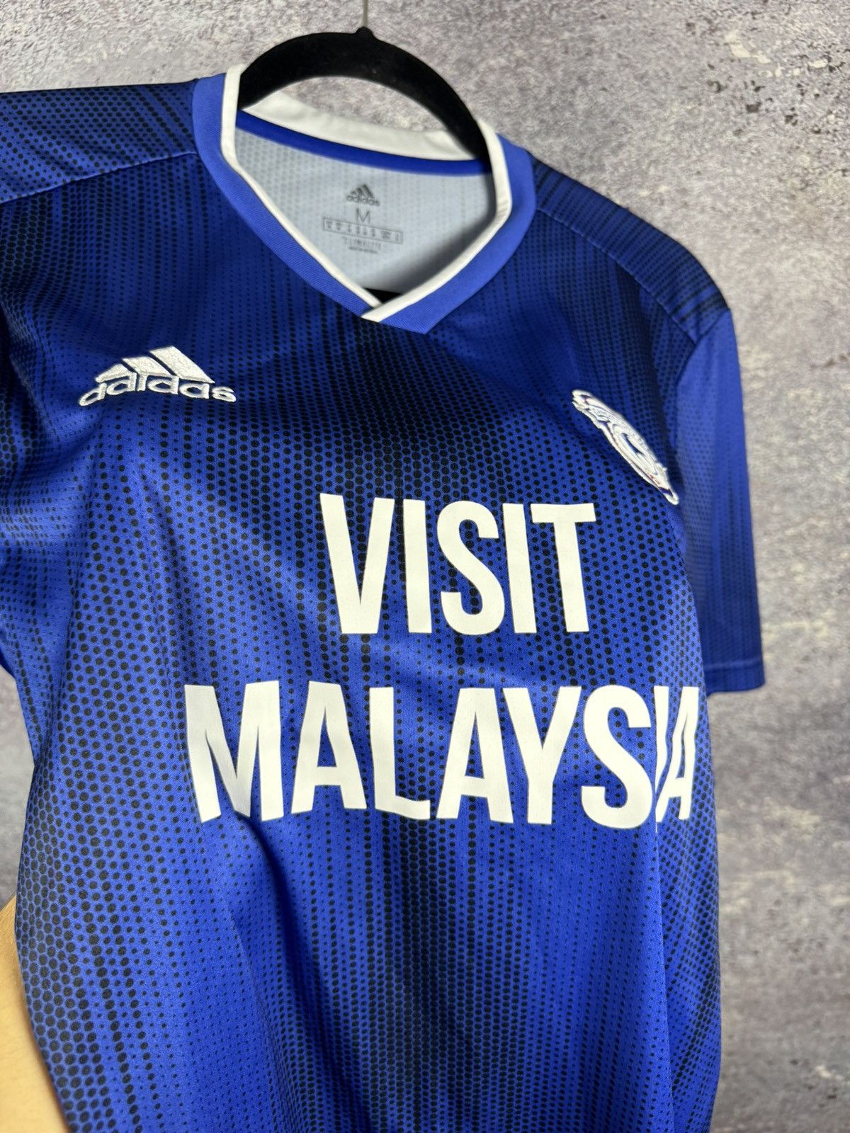 Adidas Vintage Cardiff City 2019/20 Adidas Soccer Jersey Blokcore Size US M / EU 48-50 / 2 - 7 Thumbnail
