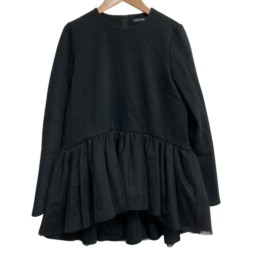 Other Other Tsuru by Mariko Oikawa Honey tulle peplum blouse Textile Tops BL-2230500 DUTY FREE for USA Size ONE SIZE - 1 Thumbnail