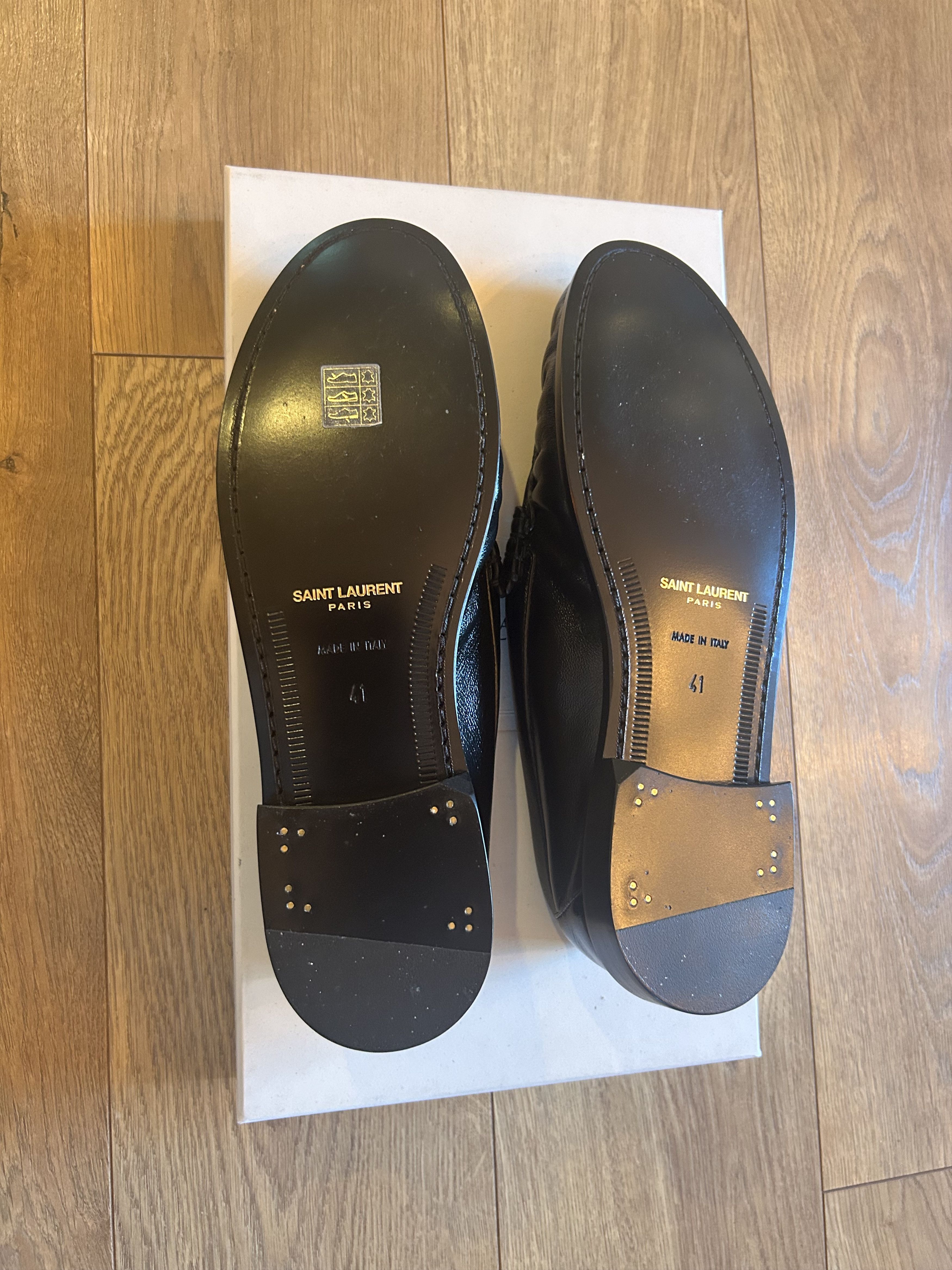 Yves Saint Laurent Saint Laurent Le Loafer in black leather Size US 8 / EU 41 - 3 Thumbnail