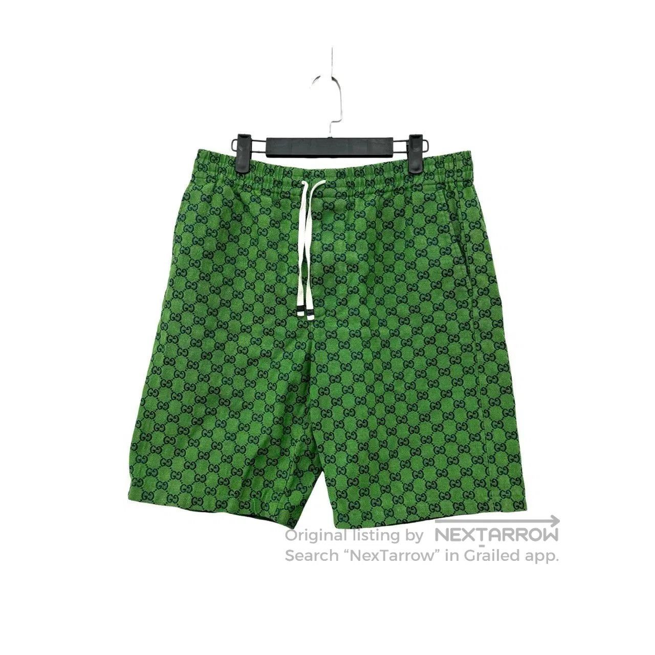 Gucci Gucci Double G Monogram Drawstring Shorts. Size US 34 / EU 50 - 1 Thumbnail