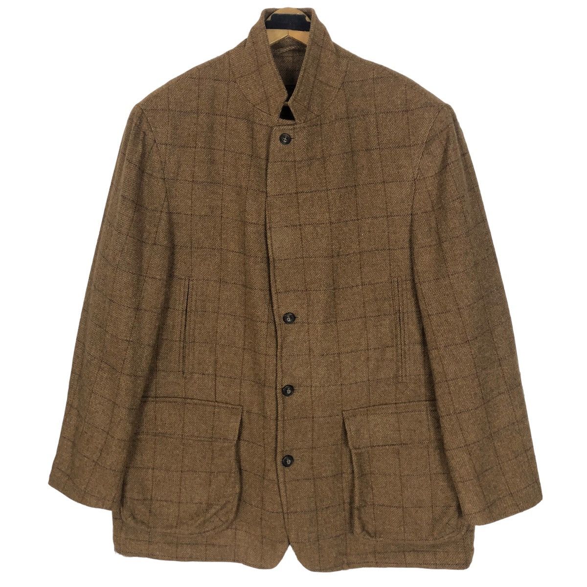 Vintage L.L. Bean Plaid Pattern Quilted Lining Coat
