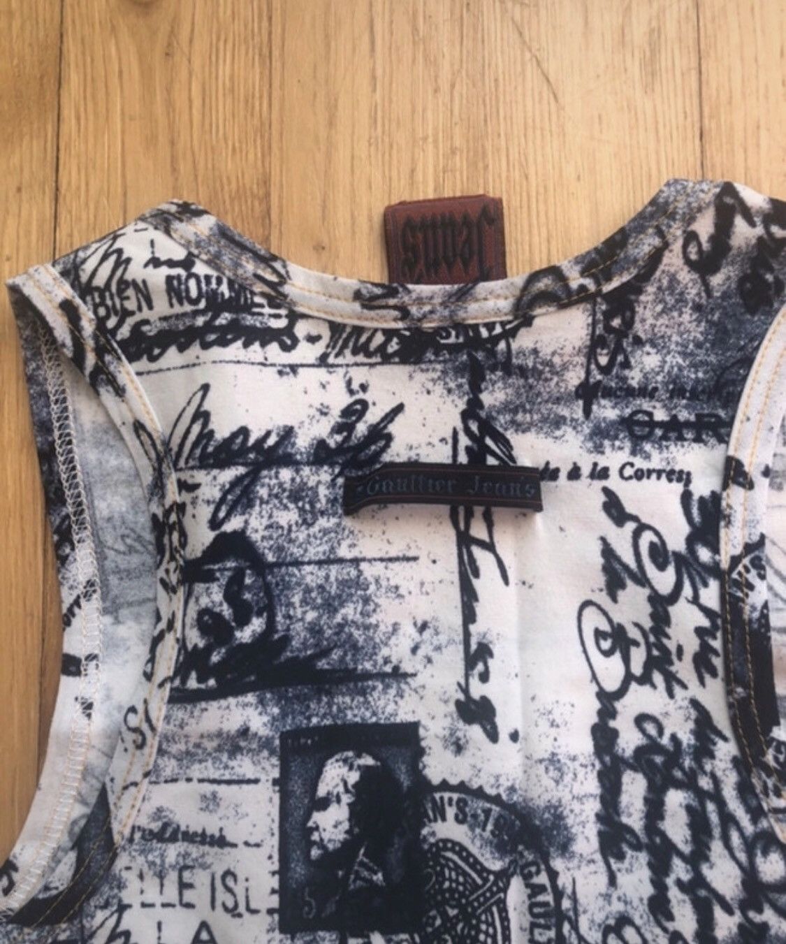 Jean Paul Gaultier Jean Paul Gaultier vintage tank top Size S / US 4 / IT 40 - 4 Thumbnail