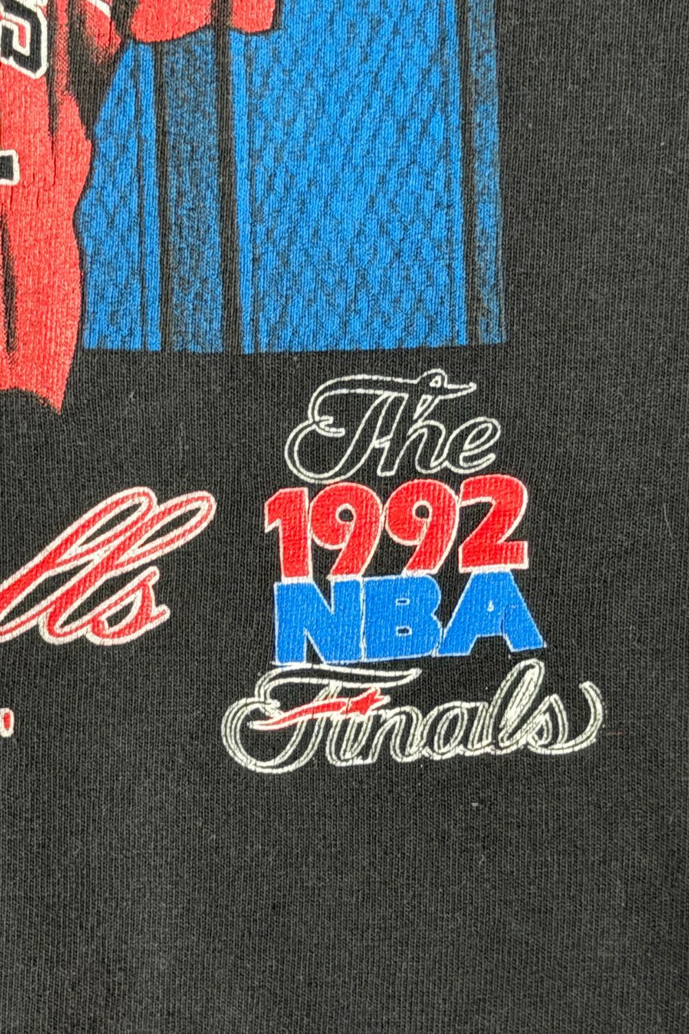 1992 Chicago Bulls NBA World Champions Nutmeg Mills Tee image 6