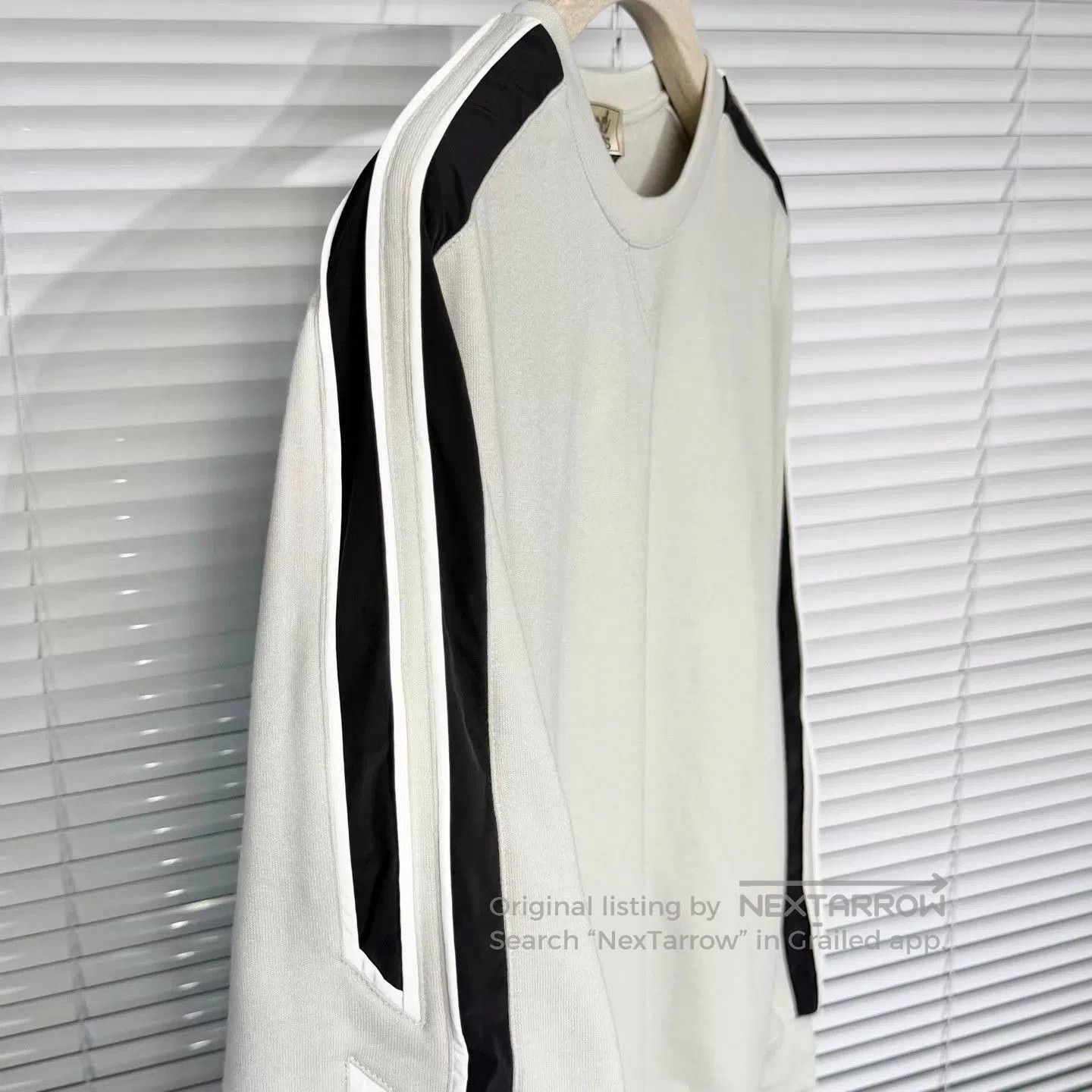 Hermes Gray Striped Long Sleeve Sweatshirt Size M. Size US M / EU 48-50 / 2 - 3 Thumbnail