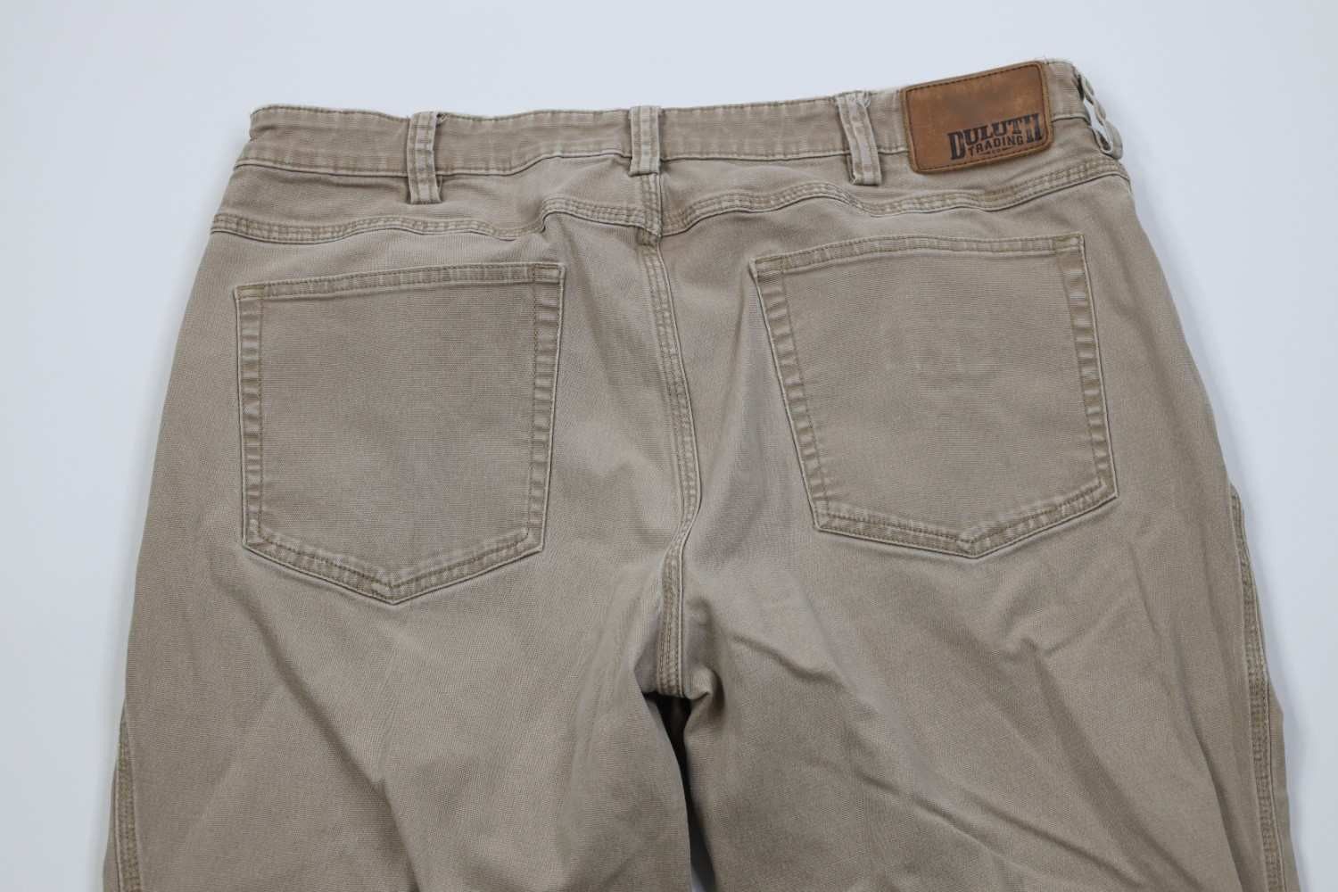 Duluth Trading Company Duluth Trading Co Canvas Flex Fire Hose Wide Leg Pants Size US 36 / EU 52 - 11 Thumbnail
