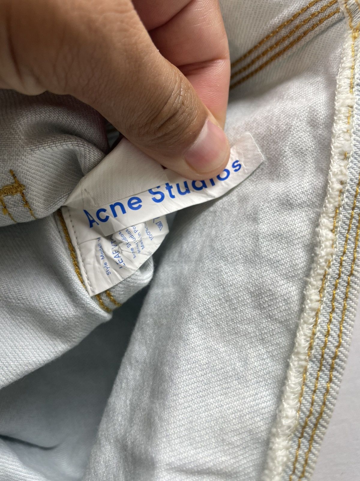 Acne Studios Acne Studios Denim Midi Dress Inspired WW2 Design Size M / US 6-8 / IT 42-44 - 5 Thumbnail