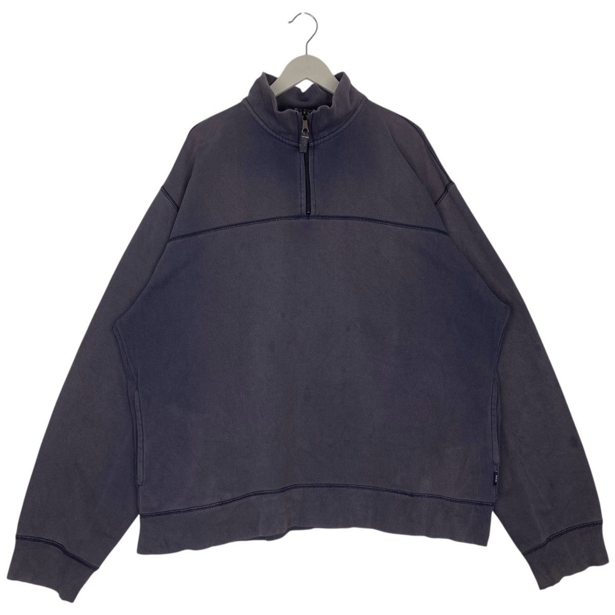 Other Vintage GAP Half Zipper Gray Pullover Jumper Size XL Size US XL / EU 56 / 4 - 1 Thumbnail