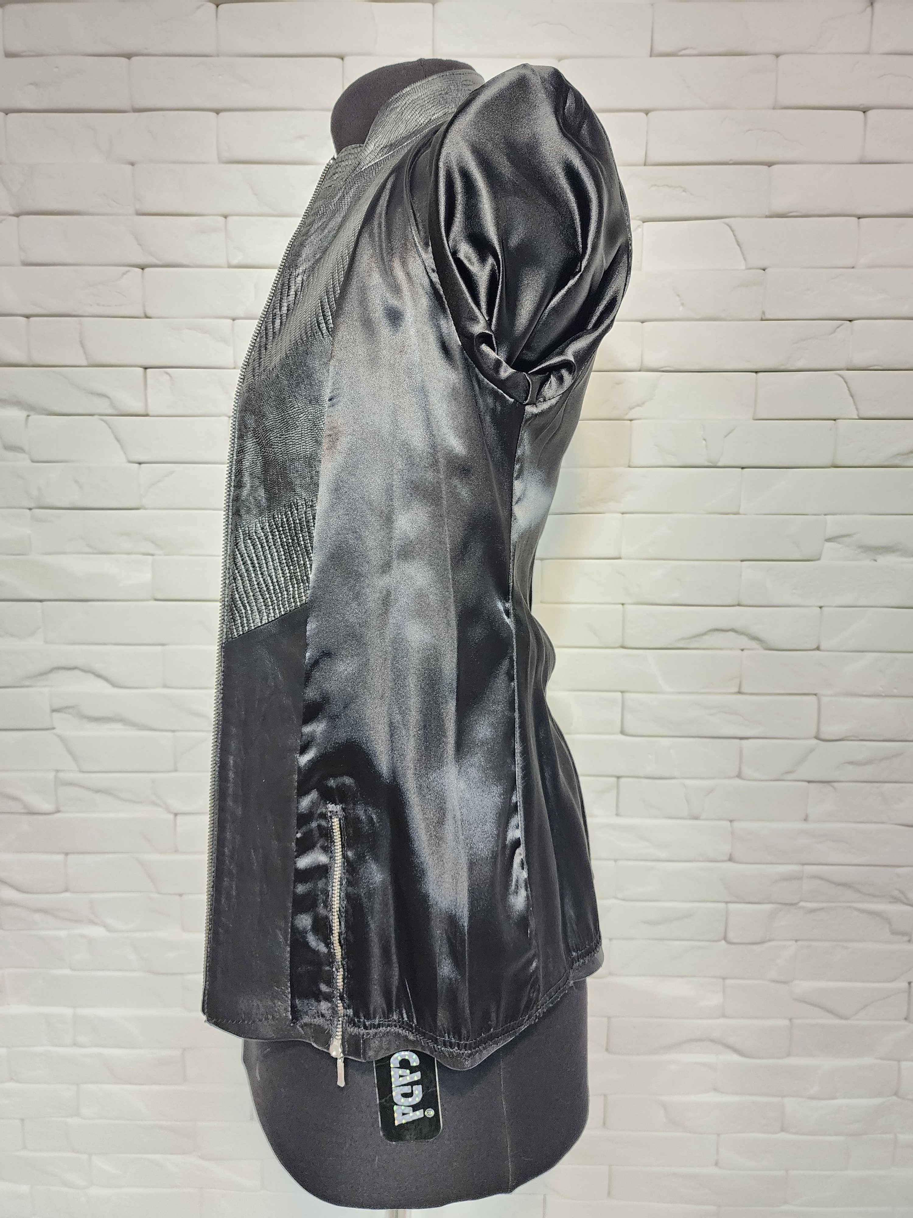 Genuine Leather Women's Black Genuine Leather Jacket Size S / US 4 / IT 40 - 10 Thumbnail