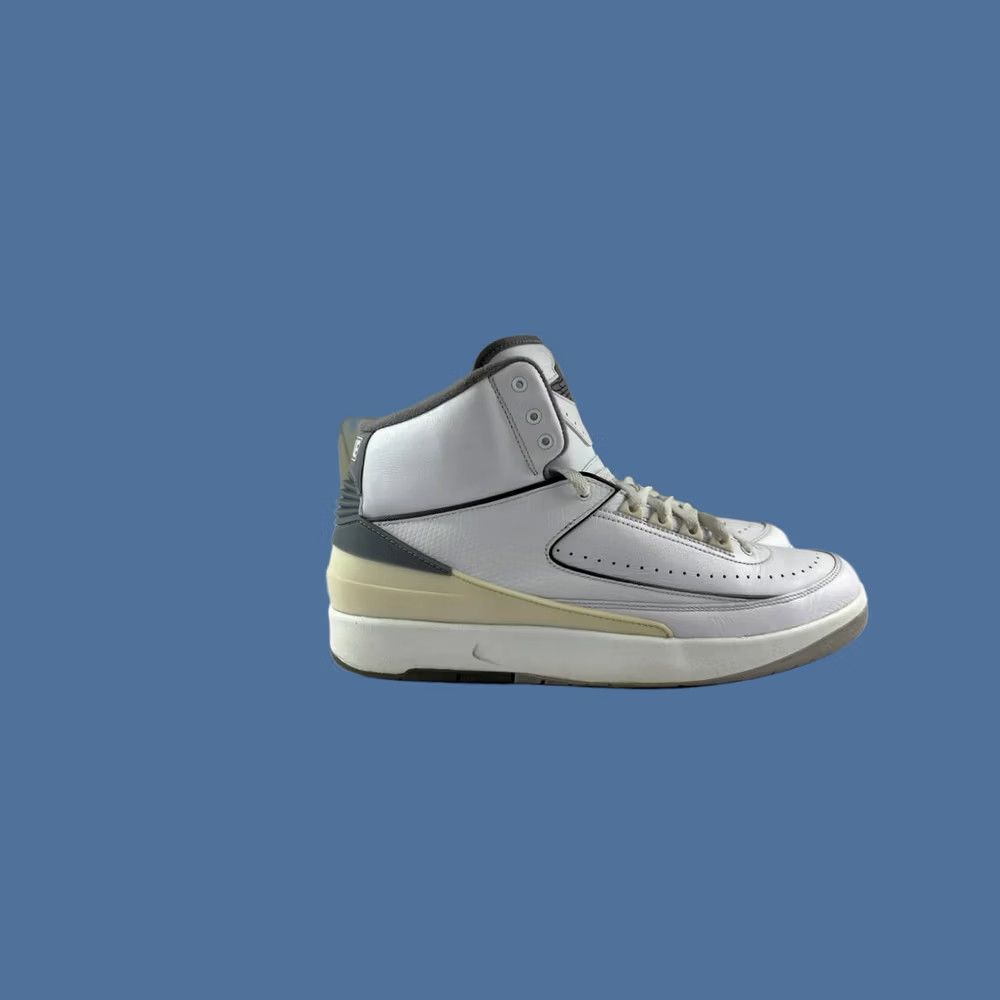 Nike Air Jordan 2 Retro 'White Cement' DR8884-100 Men's Size 12