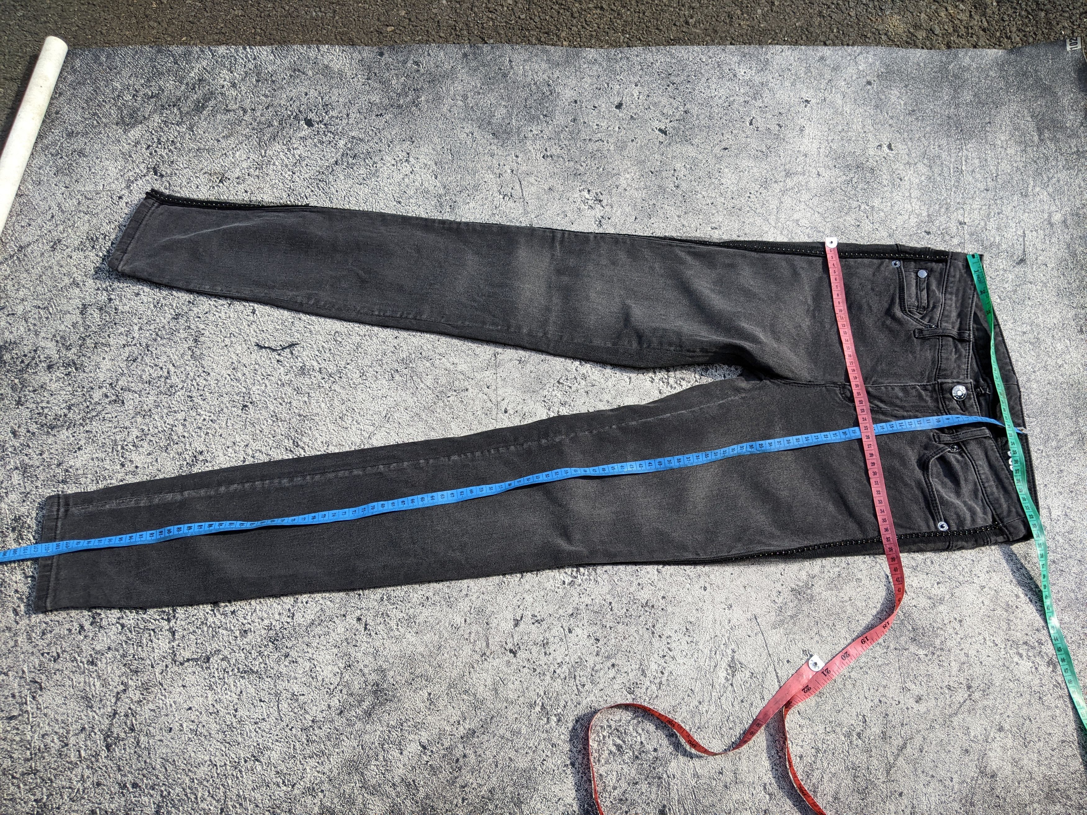 Armani × Armani Exchange × Designer Armani Exchange J69 Skinny Washed Jeans Size 25" / US 0 / IT 36 - 16 Thumbnail