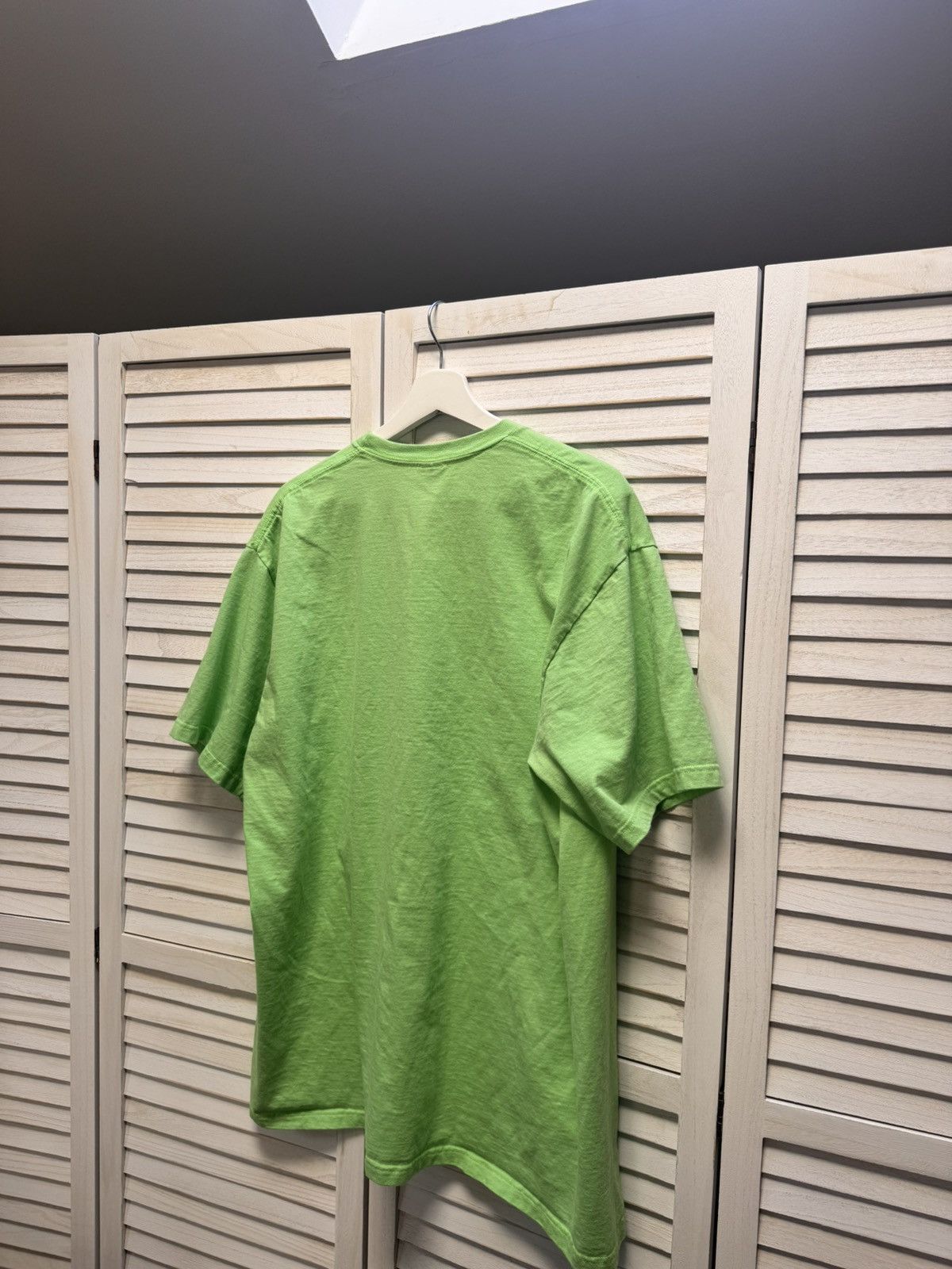 Supreme Men’s Casual Y2K Shirt Supreme Alien Tee Lime Size US XL / EU 56 / 4 - 9 Thumbnail