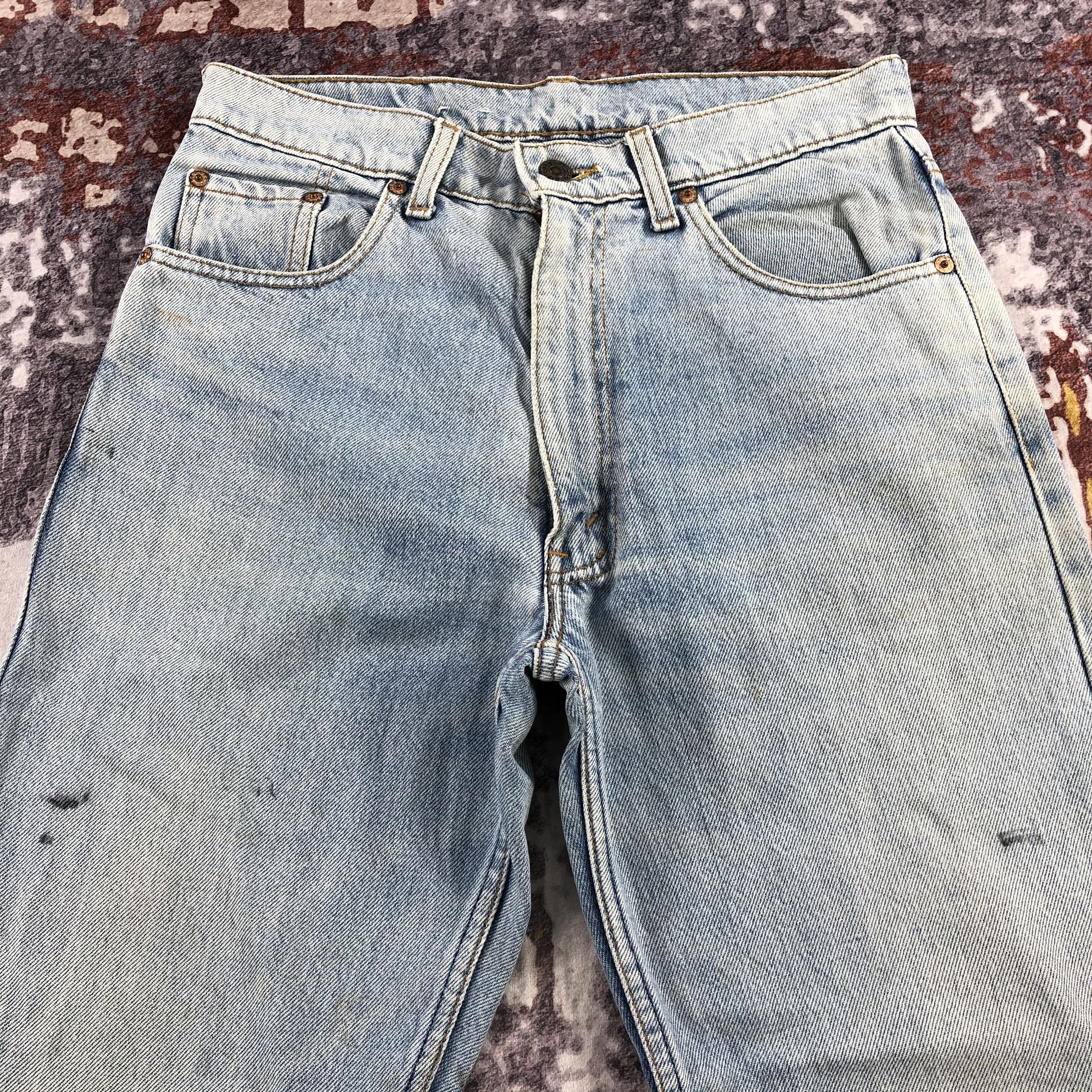 Levi's 90s Vintage Light Wash Levis 525 Jeans-JM2197 Size US 30 / EU 46 - 3 Thumbnail