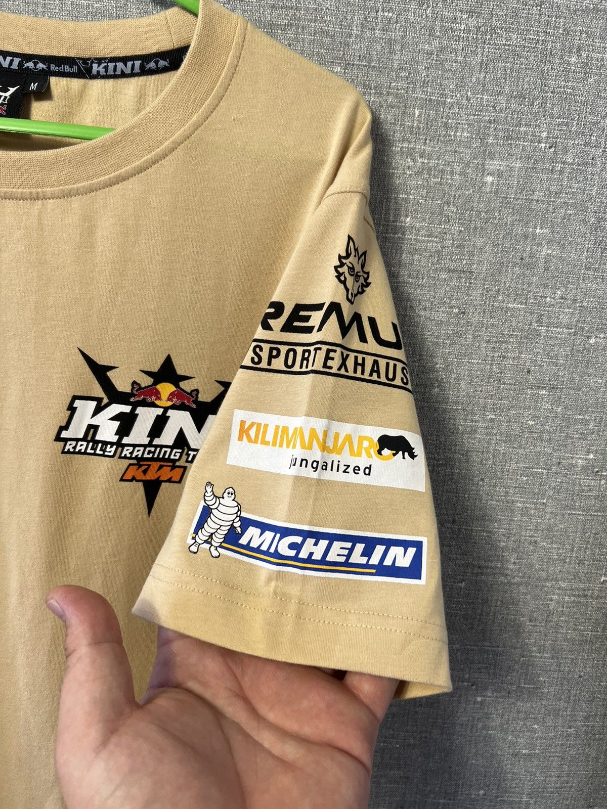 Red Bull × Vintage Red Bull Kini KTM Rally Racing Team Motorcycle Tee Big Logo Size US M / EU 48-50 / 2 - 3 Thumbnail