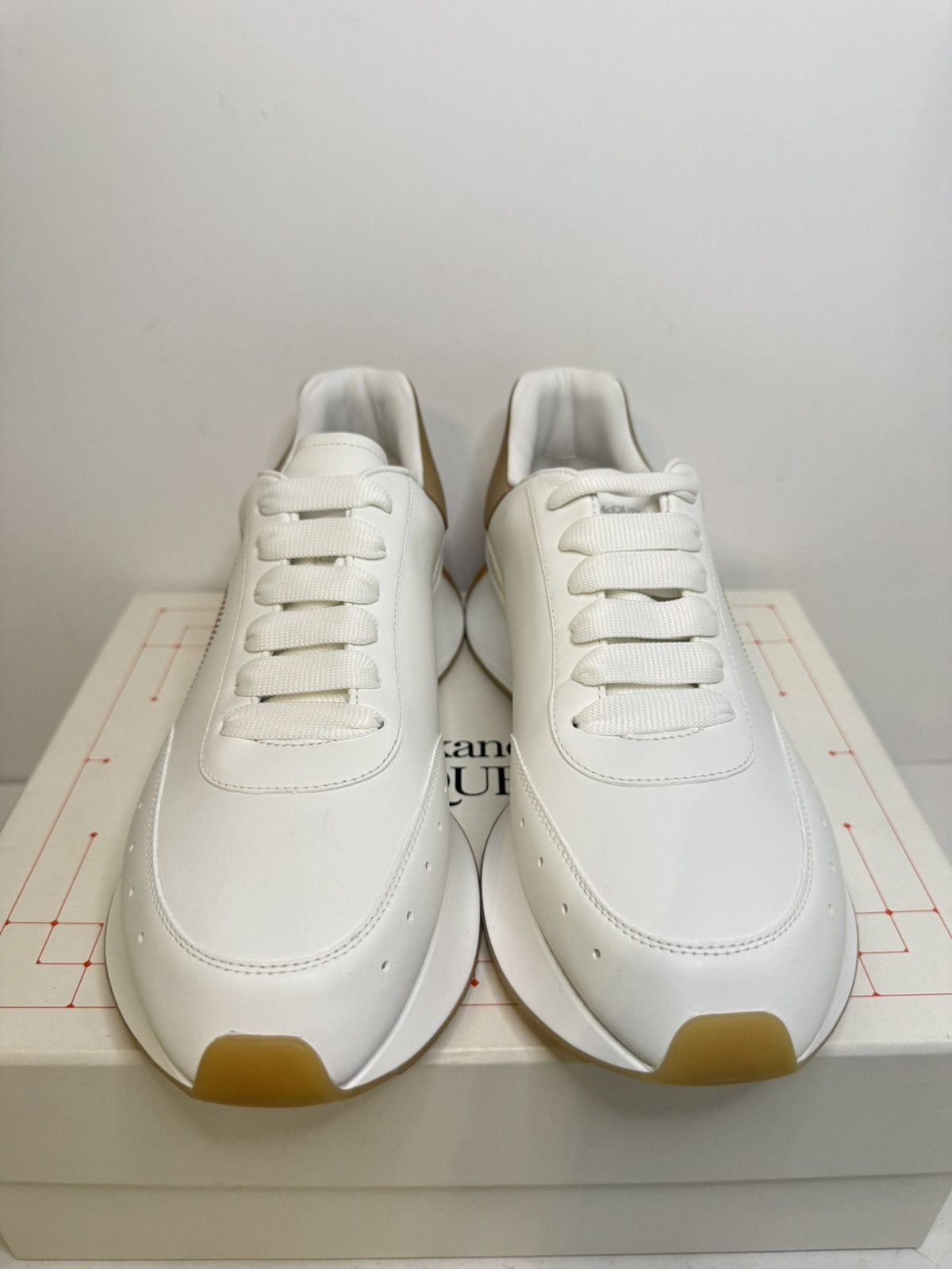 Alexander McQueen Alexander McQueen Sprint Sneakers White Size 41 New W/ Box Size US 8 / EU 41 - 3 Thumbnail