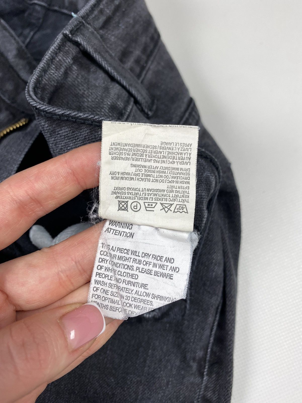 Acne Studios Acne Jeans Hex Cash ladies jeans size 32 / 34 Size 32" / US 10 / IT 46 - 15 Thumbnail