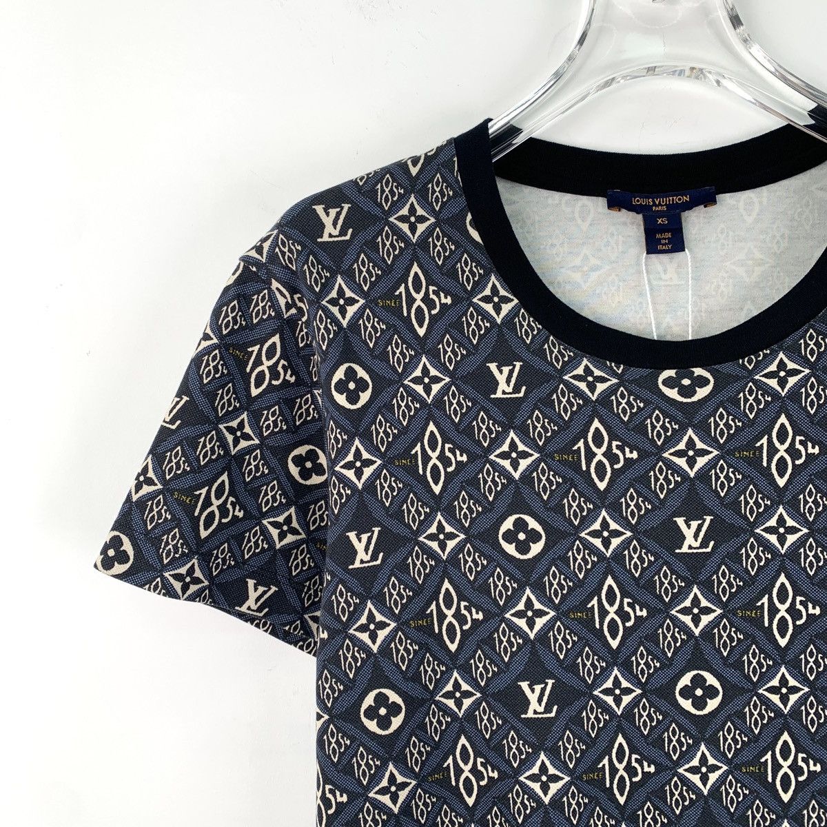 Louis Vuitton Louis Vuitton Monogram Logo Print Short Sleeve T-Shirt K26WX Size XS / US 0-2 / IT 36-38 - 3 Thumbnail