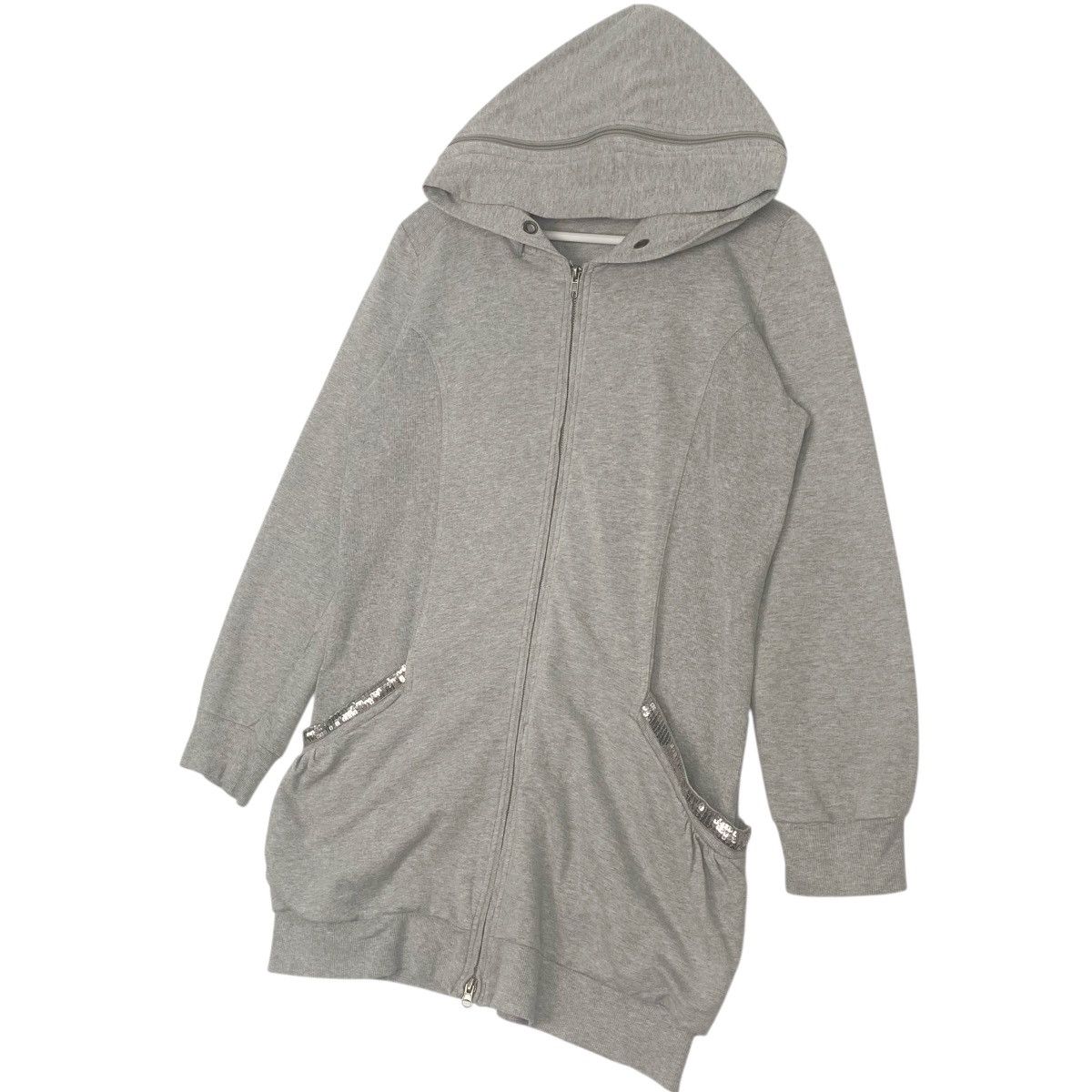 Vintage Vintage Atsuro Tayama Full Zip Hoodie Sweater Grey Size M Size US M / EU 48-50 / 2 - 2 Thumbnail