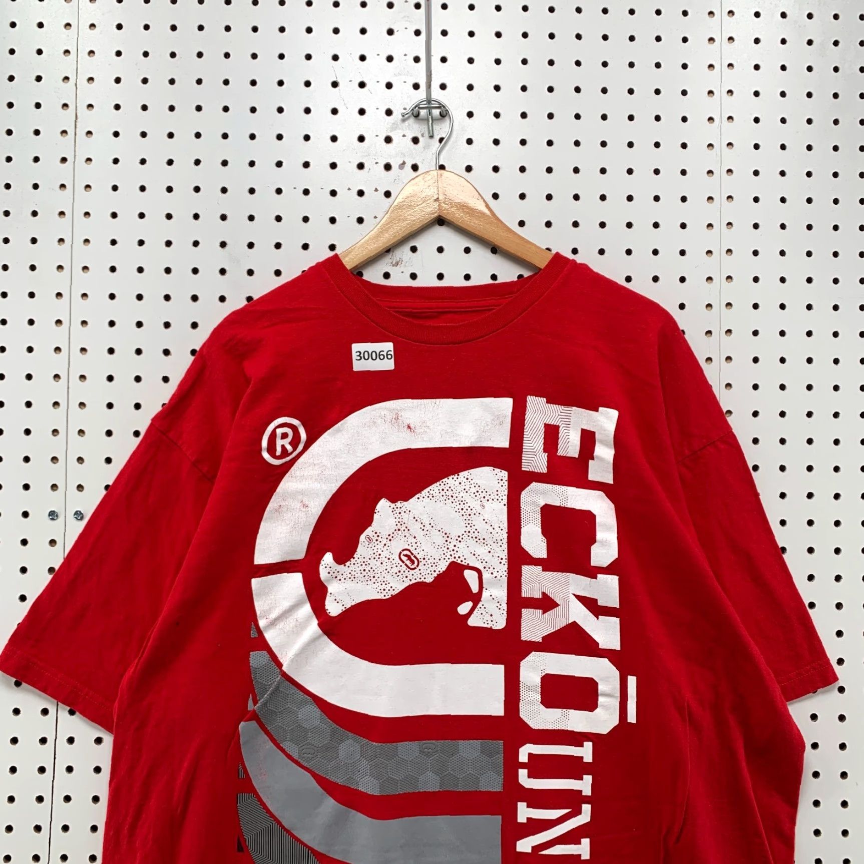 Ecko Unltd. VINTAGE ECKO Unltd Shirt Red Graphic Hip Hop 3XL Mens Cotton Crew Neck Short Sleeve Size US XXL / EU 58 / 5 - 5 Thumbnail
