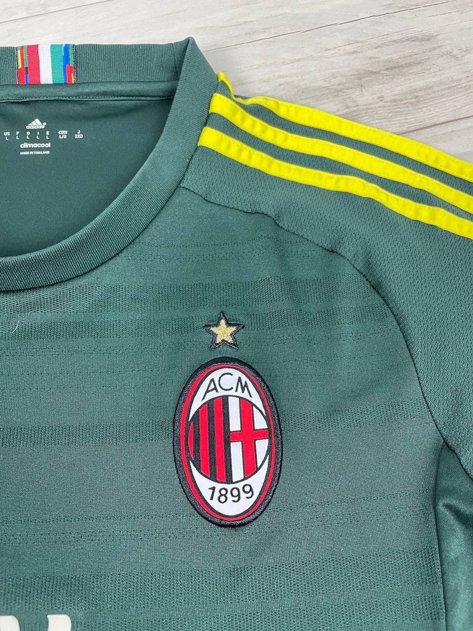 Adidas Adidas AC MILAN 2015 2016 Third Football Shirt Soccer Jersey Size US L / EU 52-54 / 3 - 3 Thumbnail