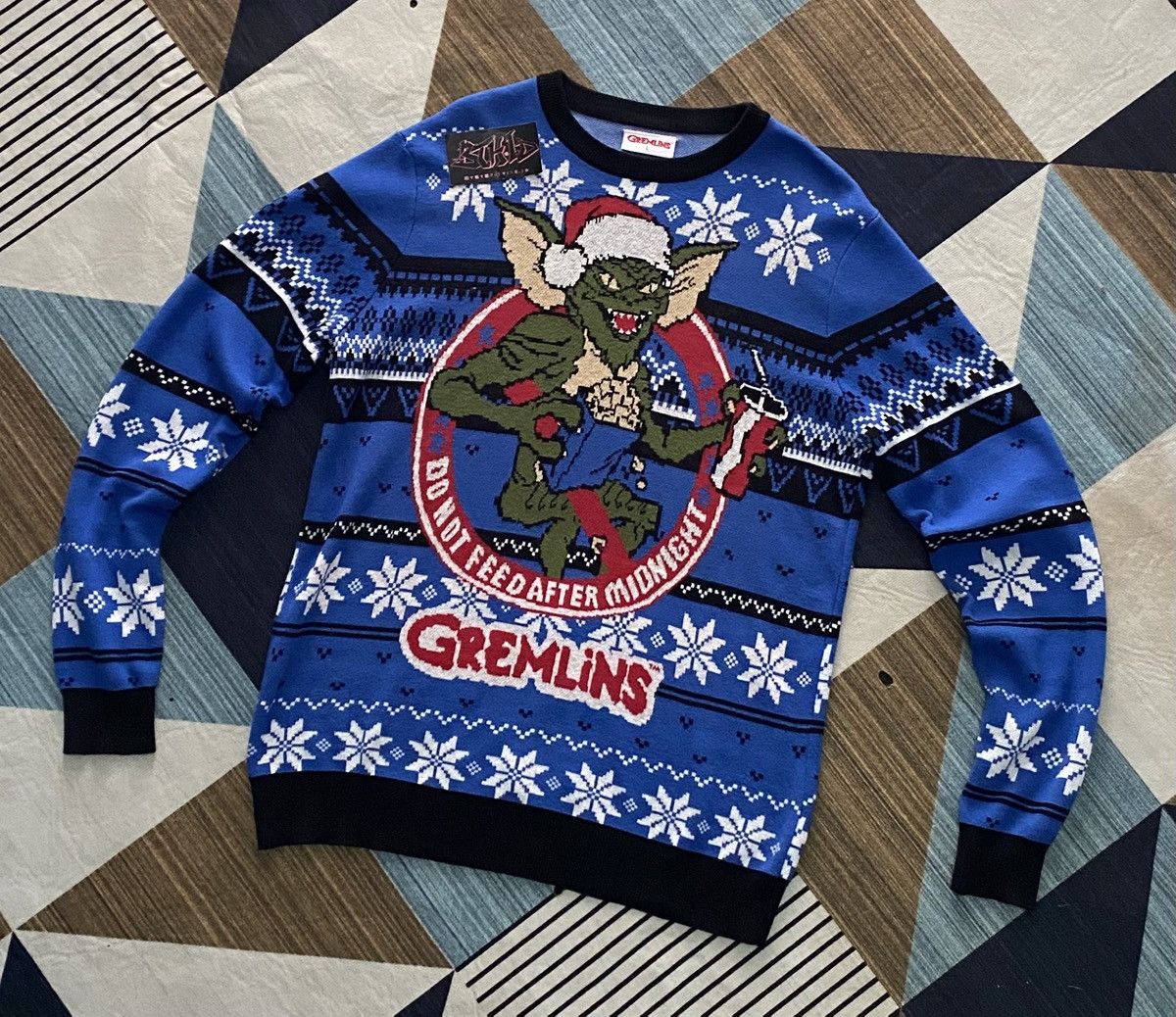 Primark Gremlins hoiday sweatshirt comedy horror men's christmast Size US L / EU 52-54 / 3 - 1 Thumbnail
