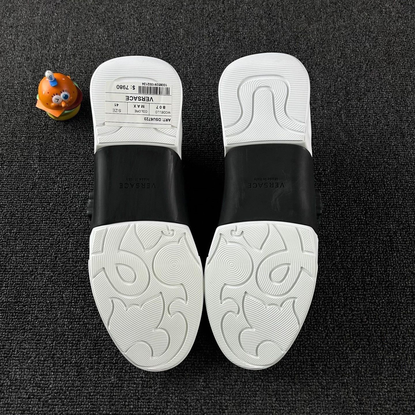 Versace Versace Medusa Black High-Top Sneakers Size US 8 / EU 41 - 6 Thumbnail