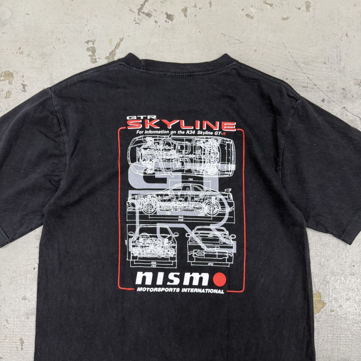 Vintage Vintage Nismo Skyline GTR Tee Size US L / EU 52-54 / 3 - 6 Thumbnail