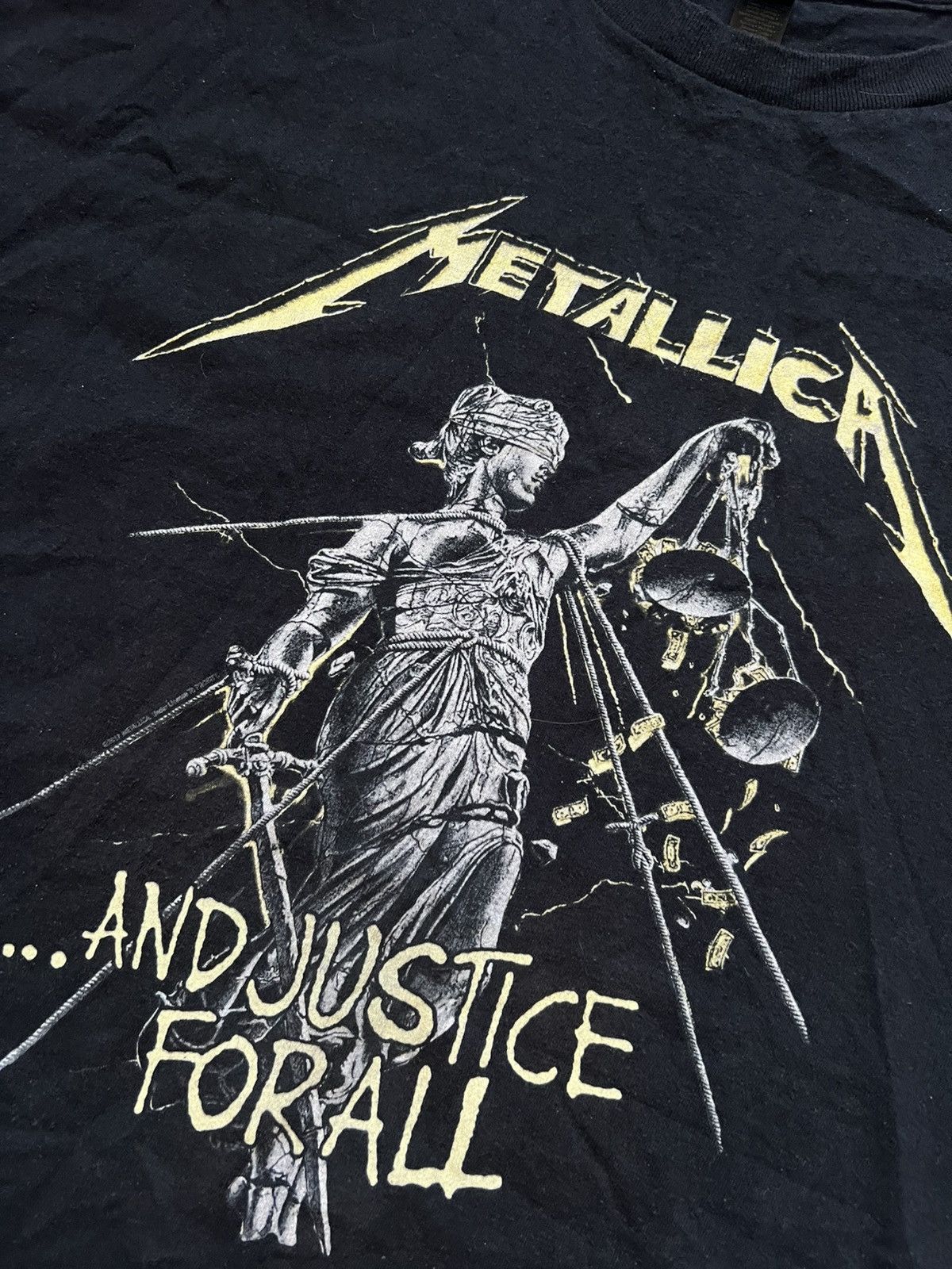 Metallica Metallica Justice For All Tracks T-Shirt XL Size US XL / EU 56 / 4 - 3 Thumbnail