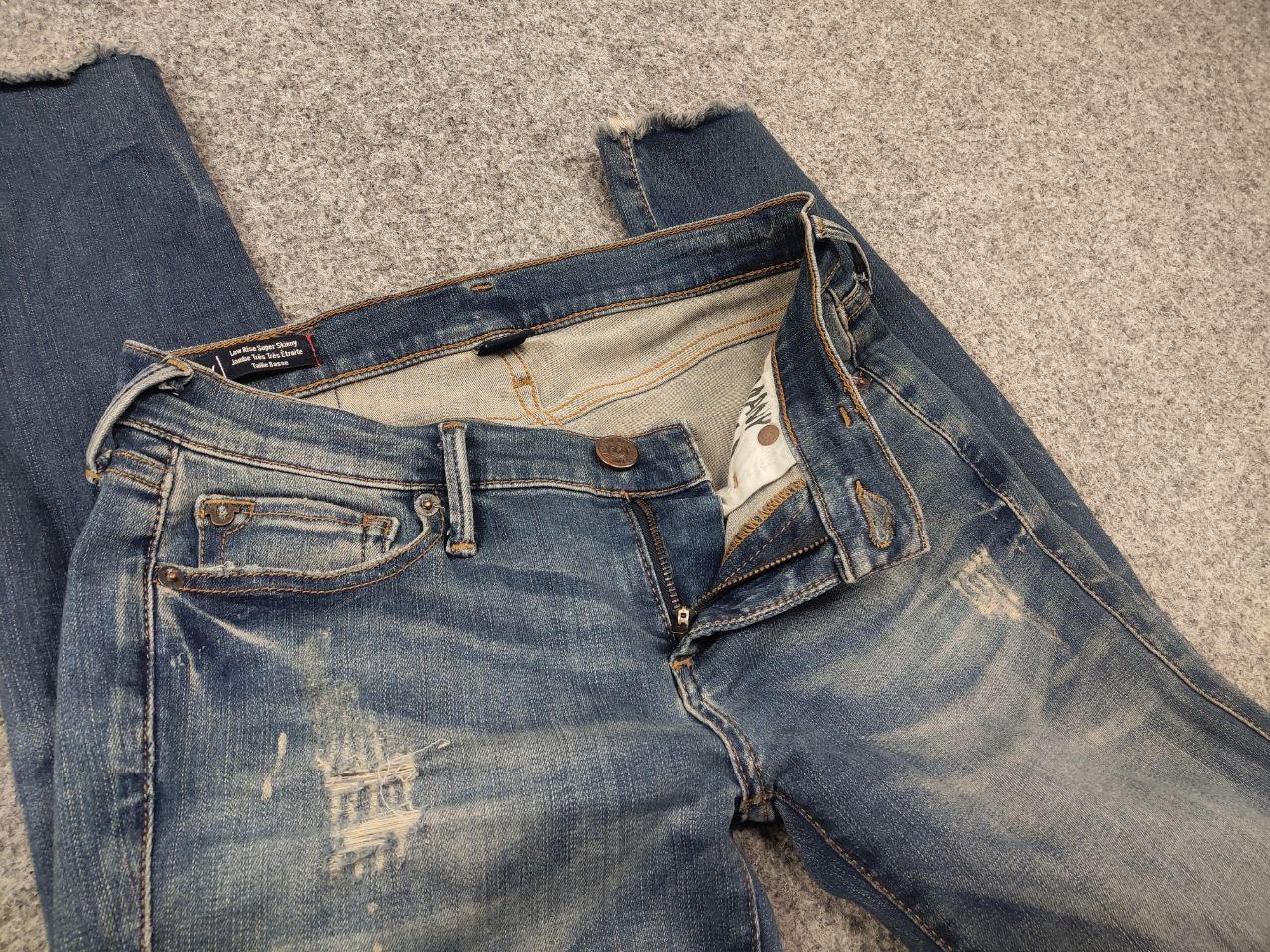 True Religion True Religion Vintage Y2K casey low rise skinny Denim Jeans Size 26" / US 2 / IT 38 - 6 Thumbnail