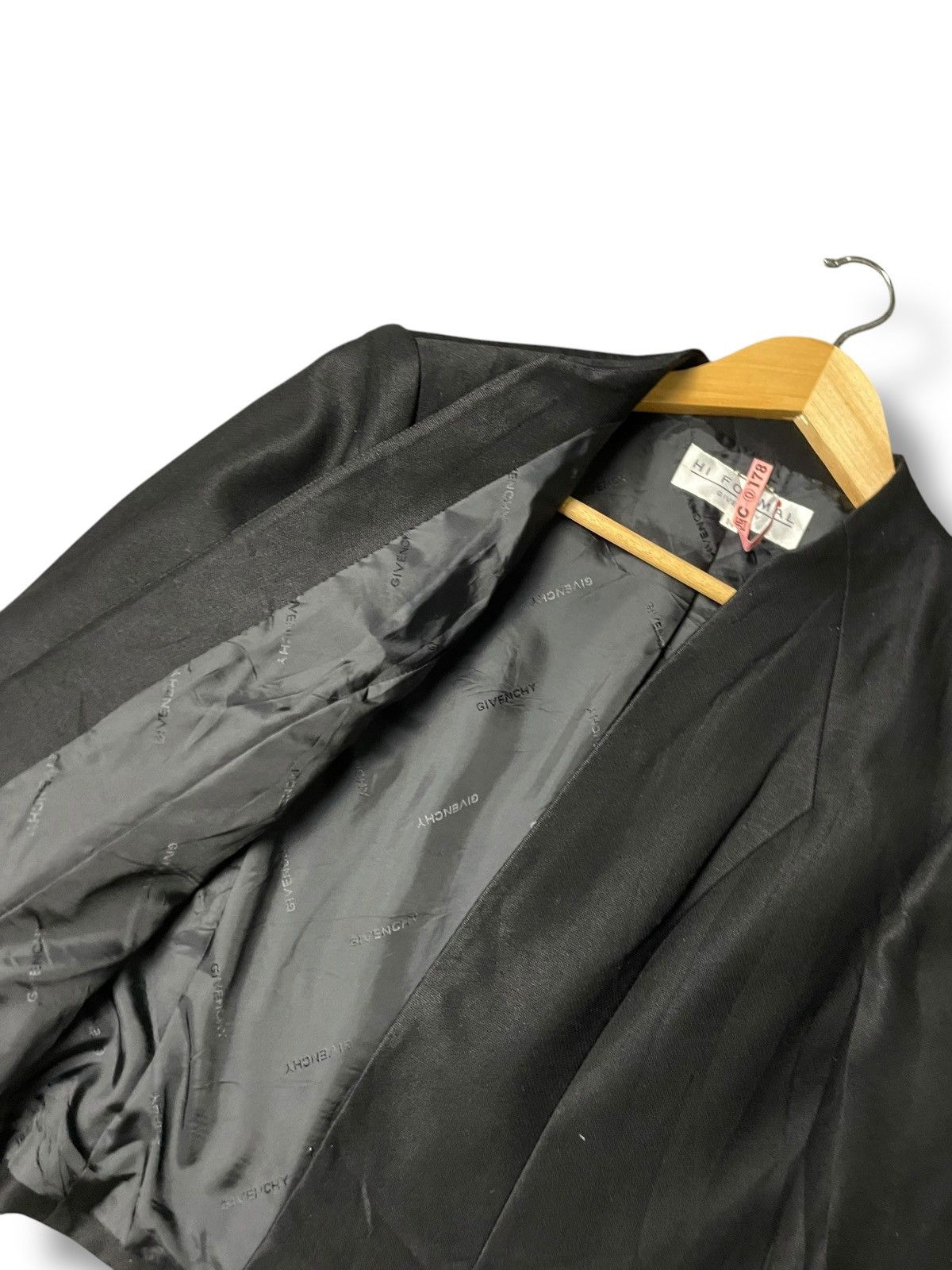 Designer × Givenchy × Vintage GIVENCHY Collarless Crop Outerwear Coat (91) Size US XXS / EU 40 - 5 Thumbnail