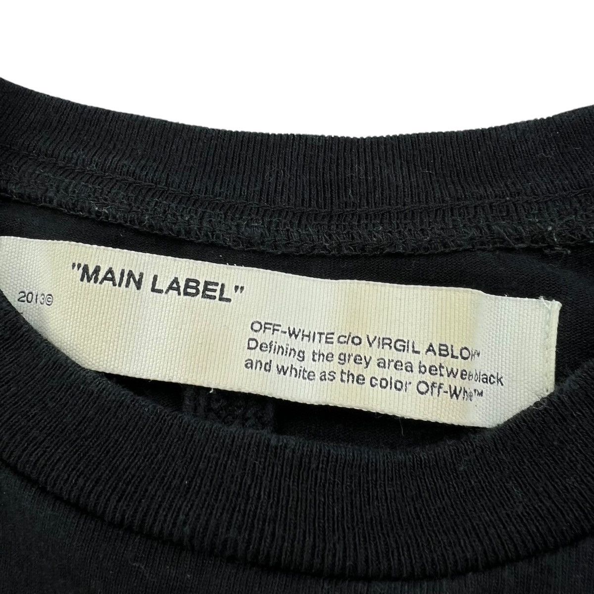 Off-White Off-White Tape Arrows Black Long Sleeve T Shirt Size US S / EU 44-46 / 1 - 4 Thumbnail