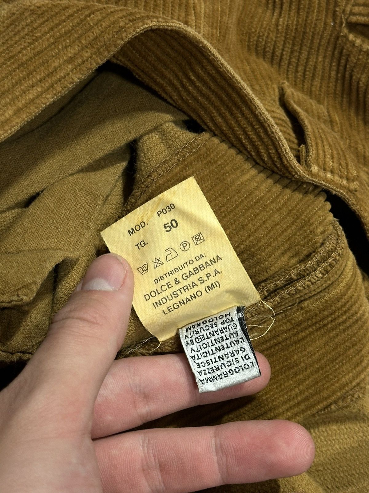Dolce & Gabbana Vintage Luxury Velvet Pants Dolce&Gabanna MADE IN ITALY 🇮🇹 Size US 36 / EU 52 - 12 Thumbnail