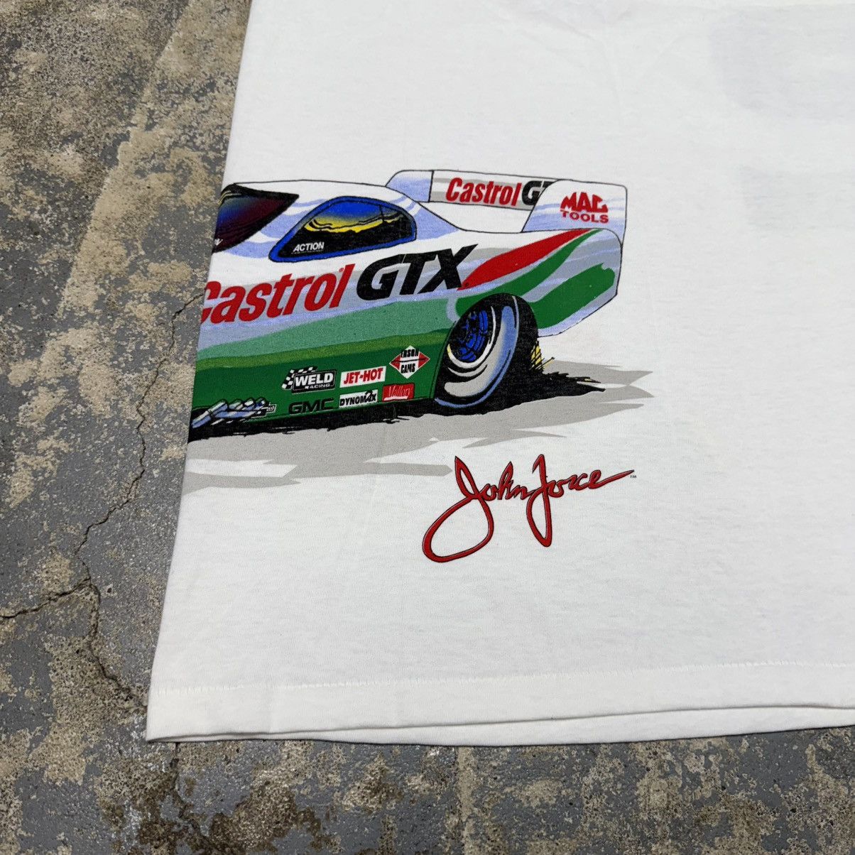 NASCAR Vintage John Force Castrol GTX Racing Wrap Around Nascar Size US XL / EU 56 / 4 - 11 Thumbnail