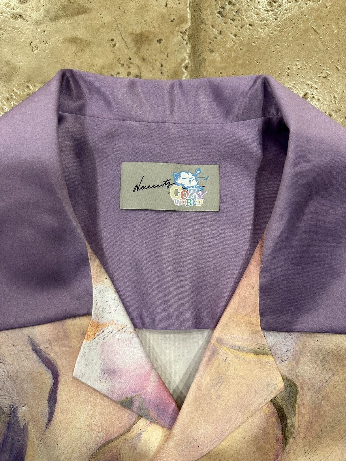 AWGE Necessity Sense x Cozy World Awge A$AP Rocky Silk Shirt Size US L / EU 52-54 / 3 - 7 Thumbnail