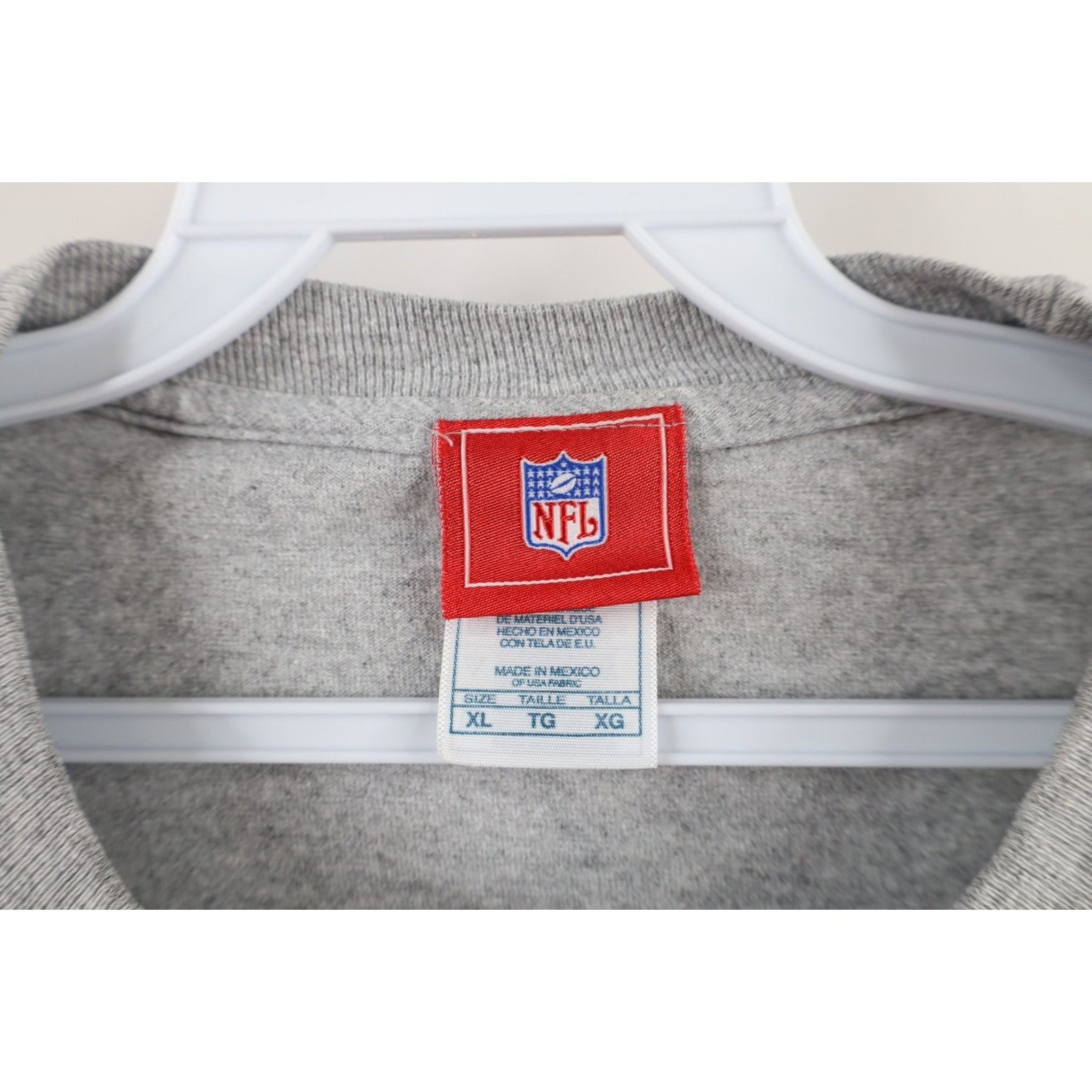 Vintage Vintage Super Bowl XLII New England Patriots T-Shirt Size US XL / EU 56 / 4 - 7 Thumbnail