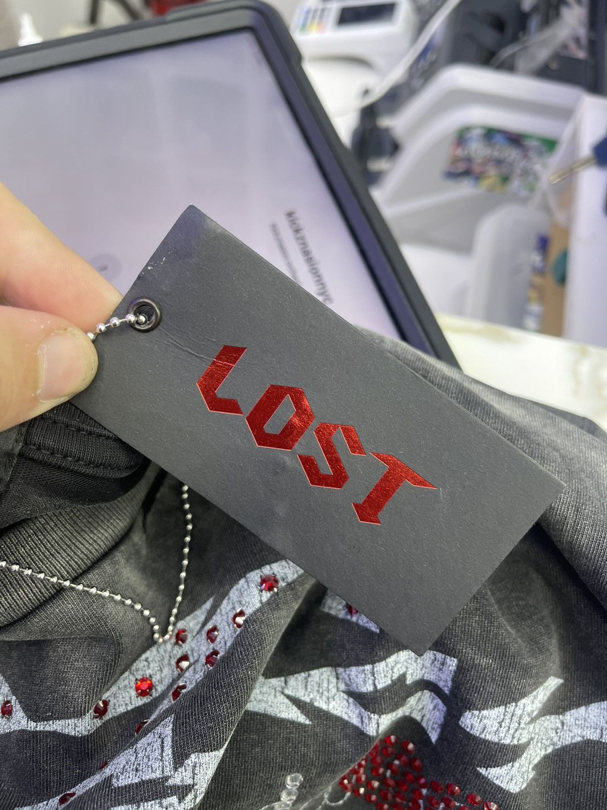 LOST INTRICACY Lost intricacy tee (black) Size US S / EU 44-46 / 1 - 6 Thumbnail