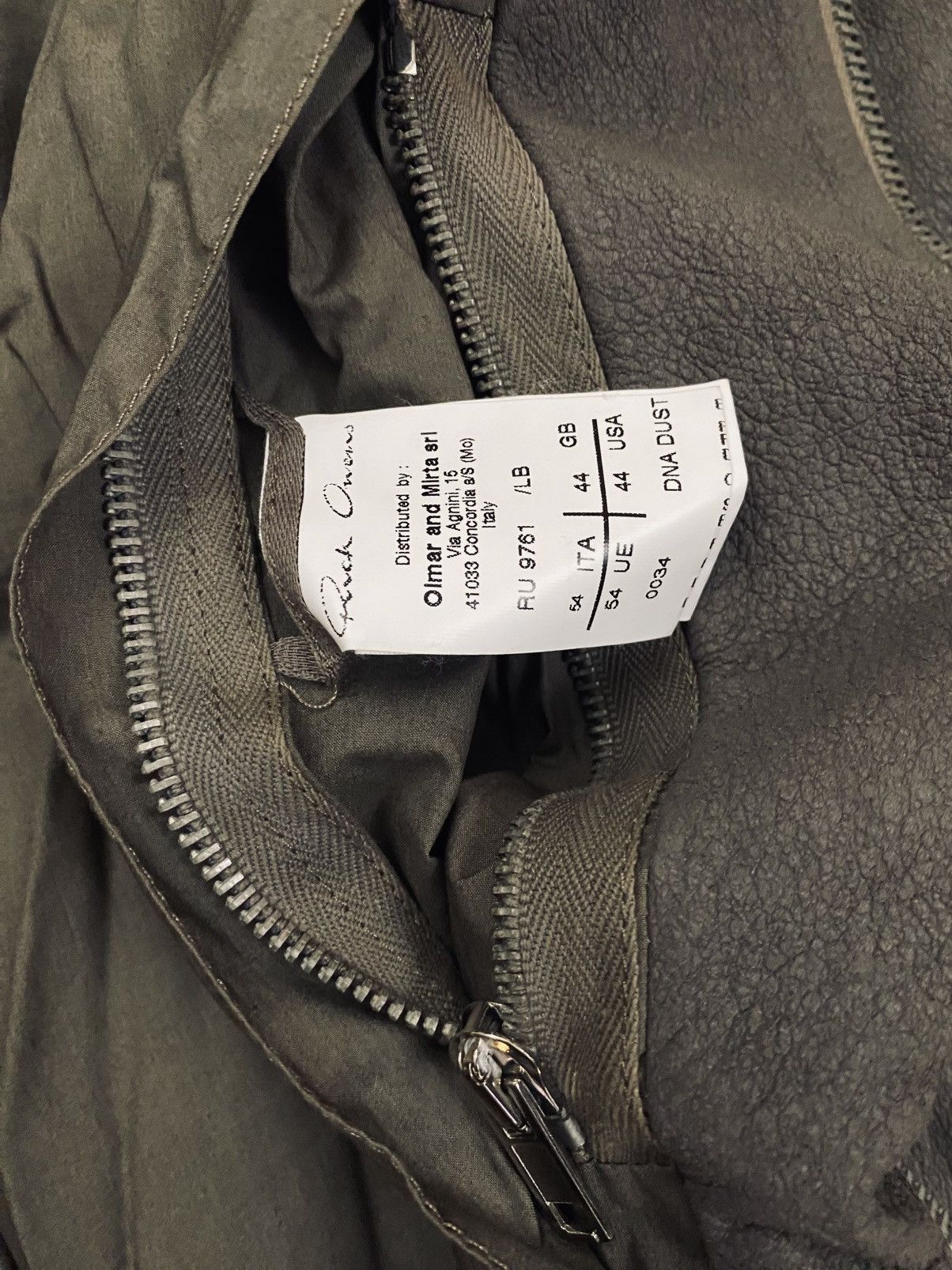 Rick Owens Rick Owens Blistered Lamb High Neck Intarsia DNA Dust Jacket Size US L / EU 52-54 / 3 - 3 Thumbnail