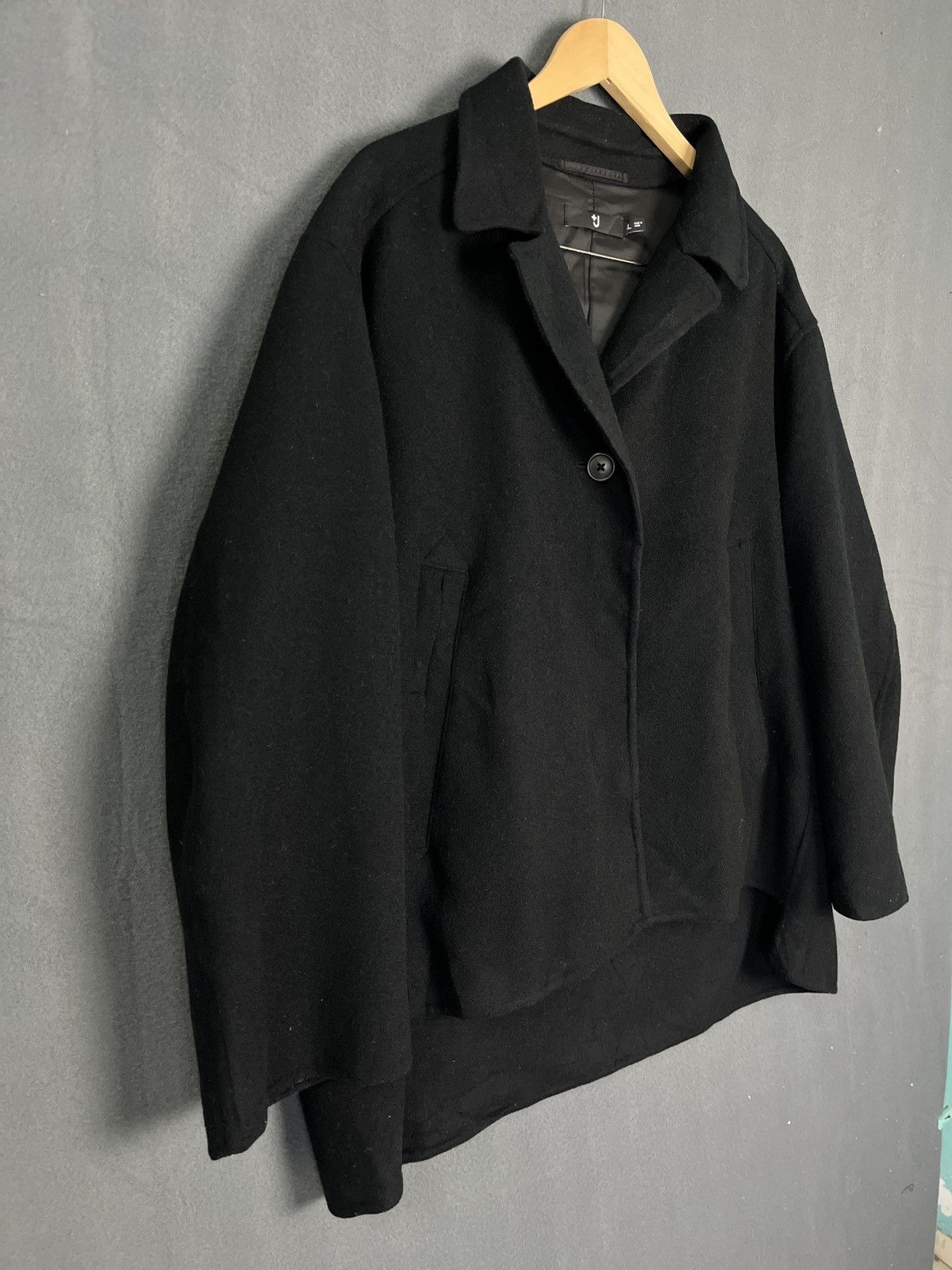 Designer × Jil Sander × Uniqlo +J Jil Sander x Uniqlo Wool Loose Coat Size L / US 10 / IT 46 - 6 Thumbnail