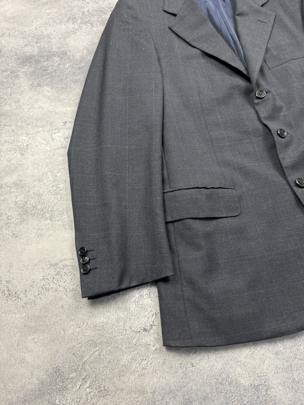 Brioni Brioni Super 150’s Wool Check Nomentano Blazer Suit Jacket Size 40R - 8 Thumbnail