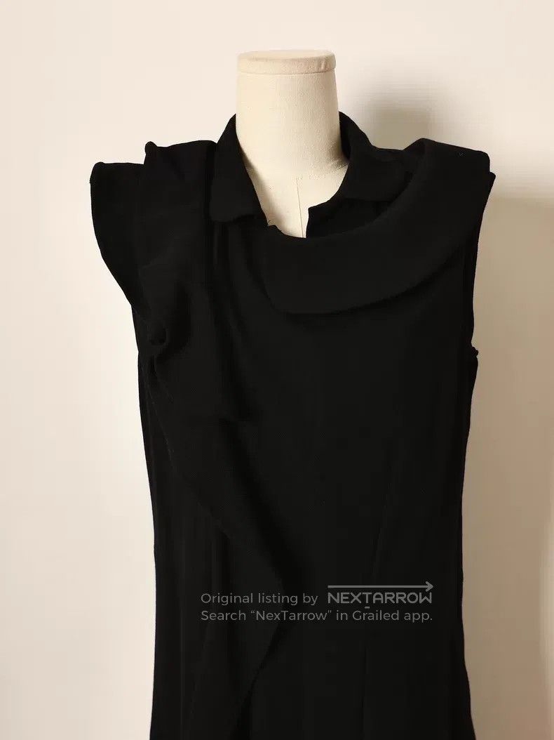 Comme des Garcons Comme des Garcons Asymmetrical ruffle three-dimensional dr Size S / US 4 / IT 40 - 3 Thumbnail