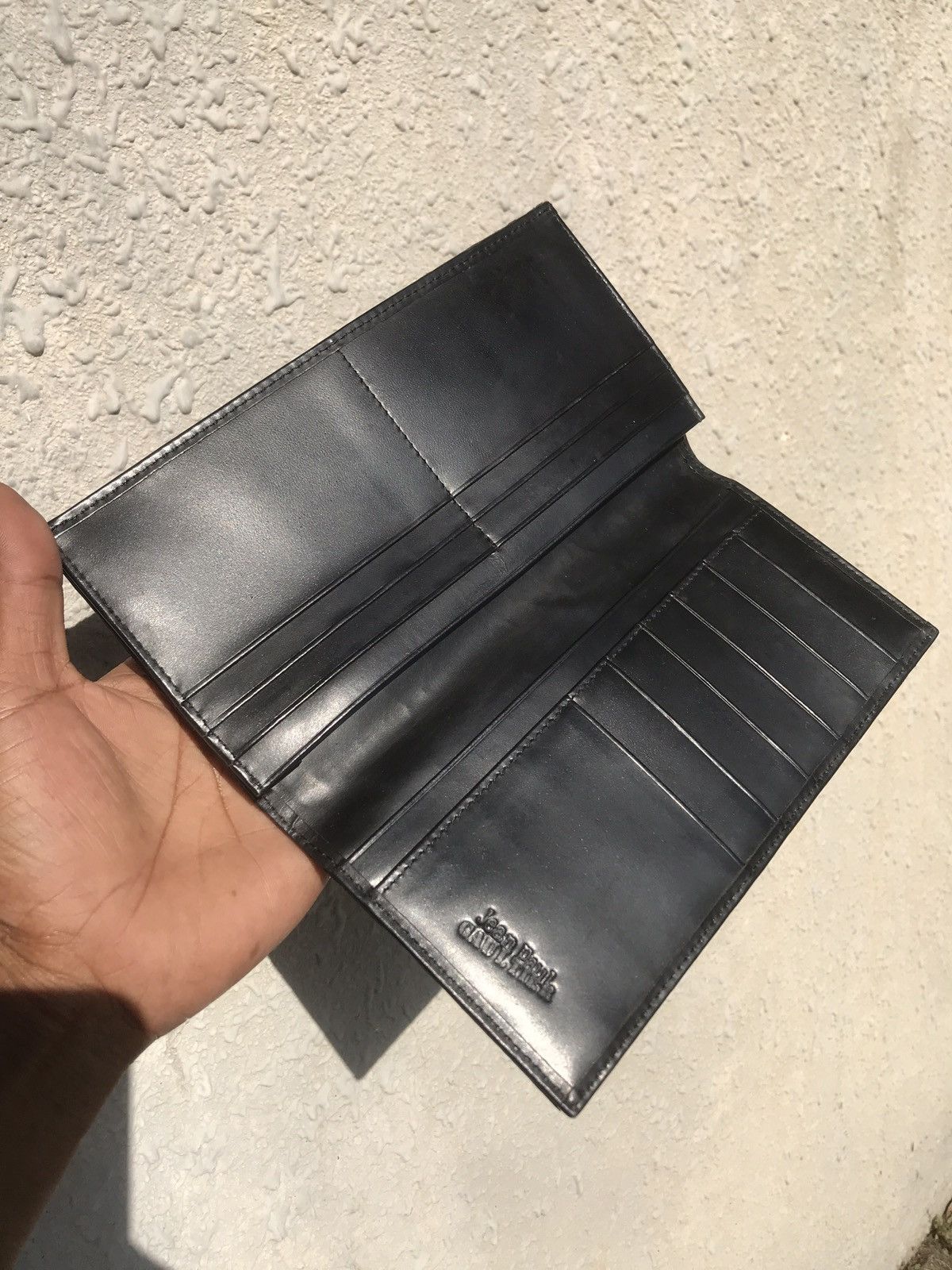 Designer × Jean Paul Gaultier × Vintage ⚡️ RARE ⚡️ Jean Paul Gaultier Black Long Wallet Size ONE SIZE - 2 Thumbnail