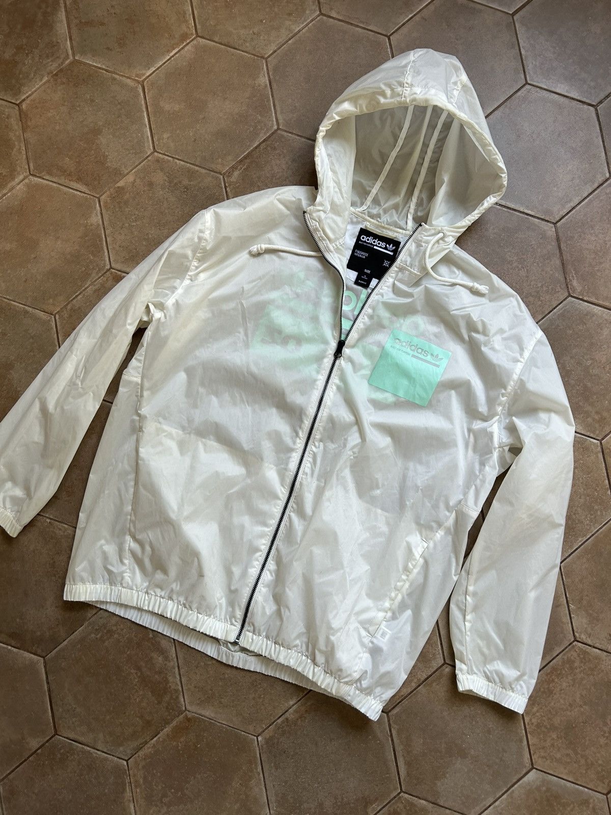Adidas Adidas Built For Purpose 2.65 oz hoodie jacket spell out Size US M / EU 48-50 / 2 - 2 Thumbnail