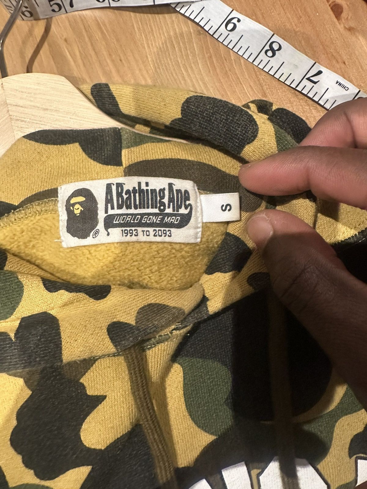 Bape Bape camo hoodle Size US S / EU 44-46 / 1 - 3 Thumbnail