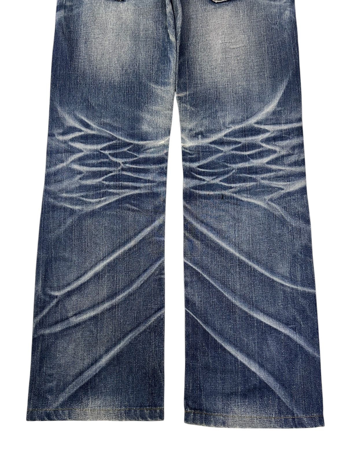 Japanese Brand × Vintage Vintage PRESS Japanese Denim Faded Distressed Jeans Size US 30 / EU 46 - 6 Thumbnail