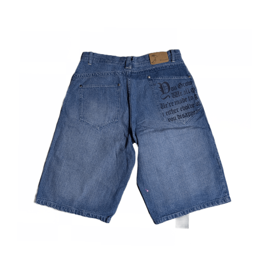 Makaveli × Vintage MAKAVELI BRANDED TUPAC JORTS Size US 34 / EU 50 - 2 Thumbnail