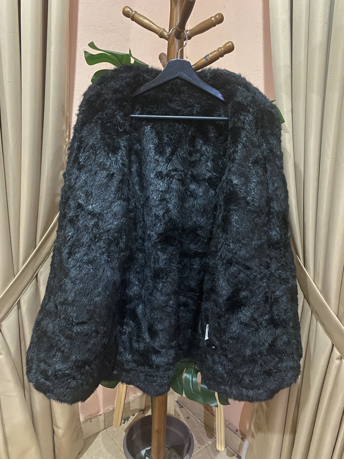 Vintage Bosung Leopard Print Faux Fur Jacket – Vintage Outerwear Size M / US 6-8 / IT 42-44 - 4 Thumbnail