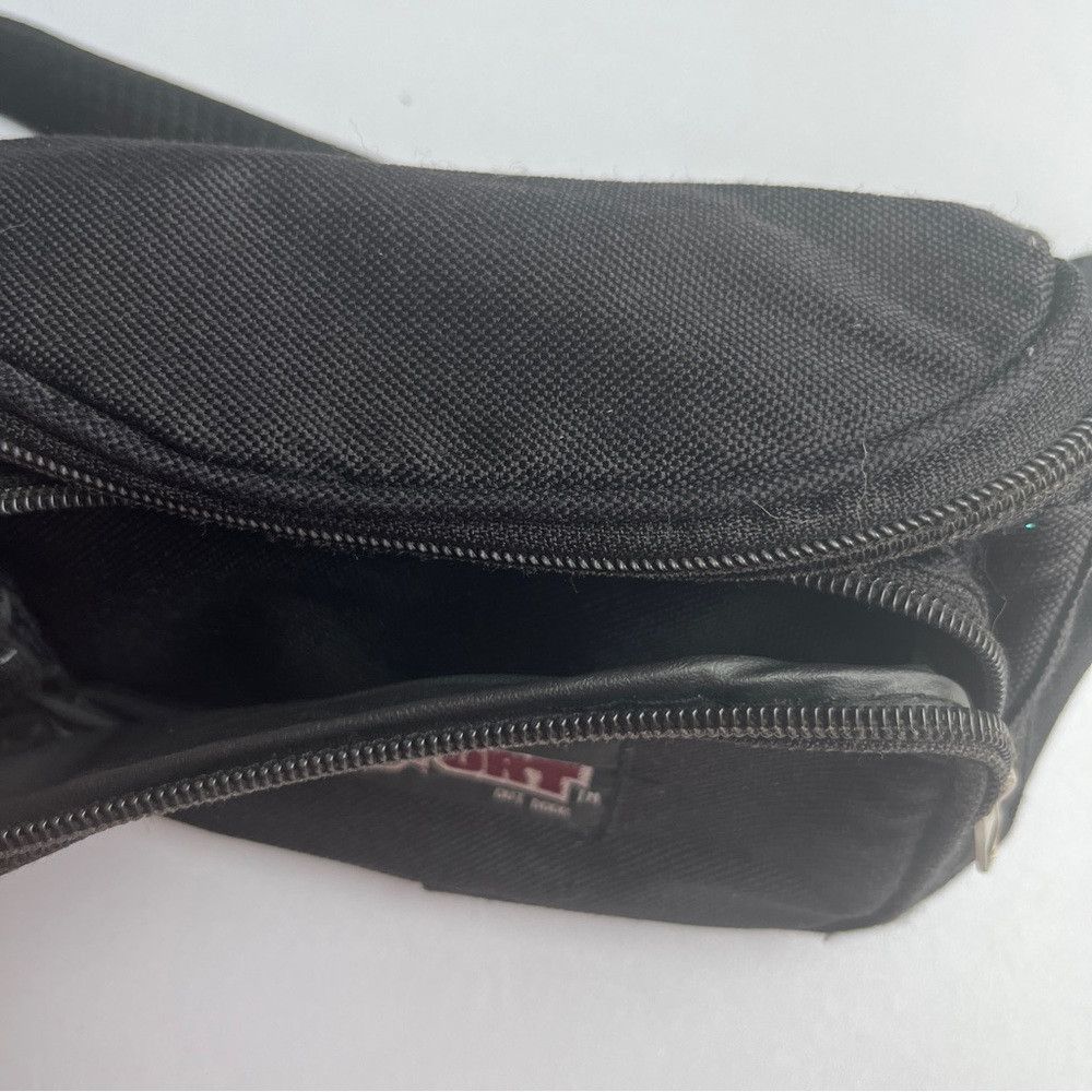 Champs Sport Vintage ProSport Black Fanny Pack 5 Pockets Pouch Y2K 90's Size ONE SIZE - 3 Thumbnail