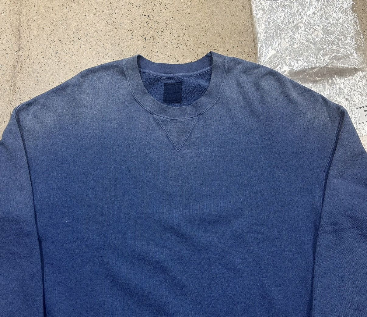 Visvim 24aw ICT Court Sweat Dmgd ，size4