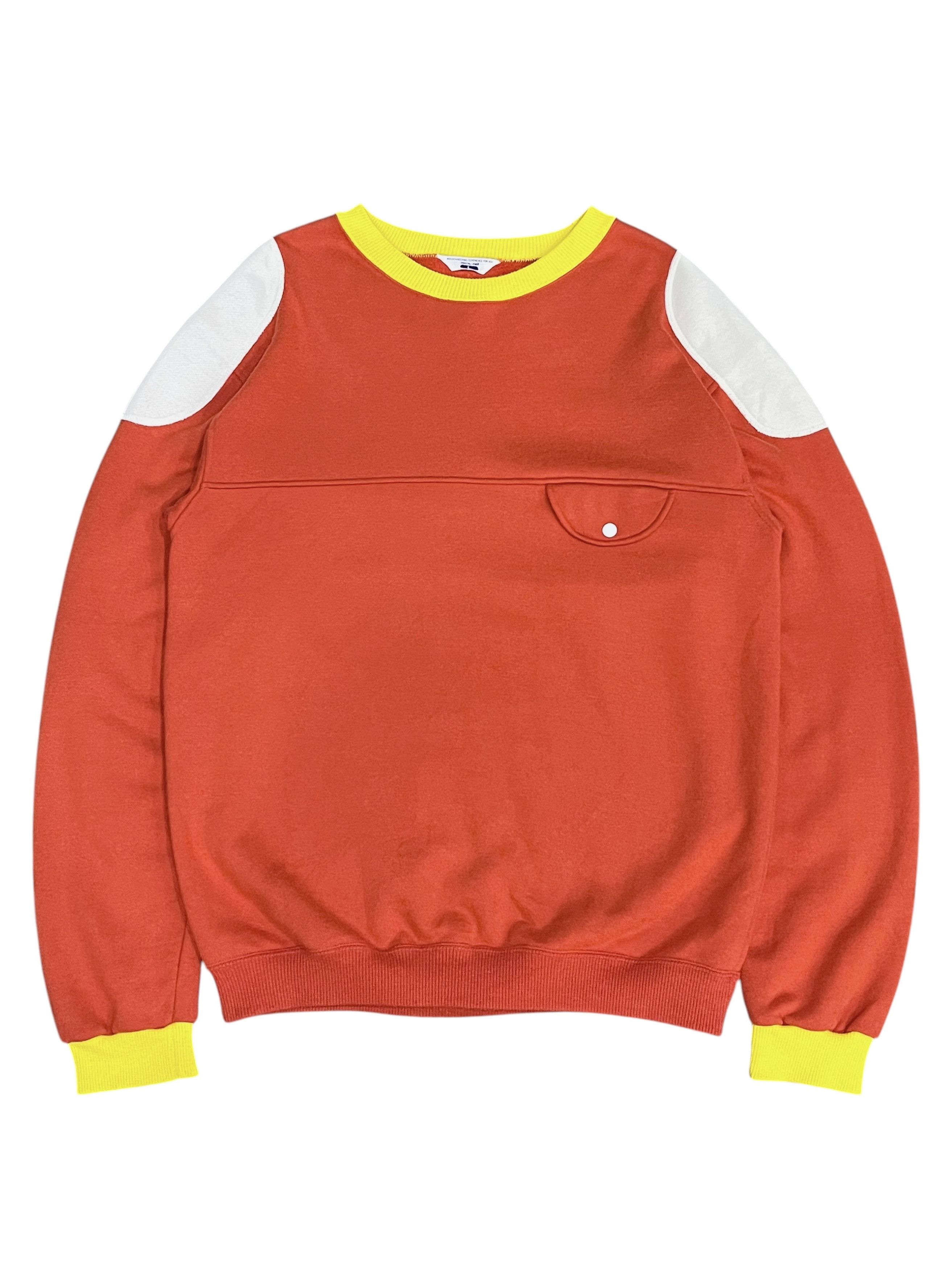 Montbell Vintage MONTBELL Shoulder Elbow Patch Single Pocket Sweater Size US M / EU 48-50 / 2 - 4 Thumbnail