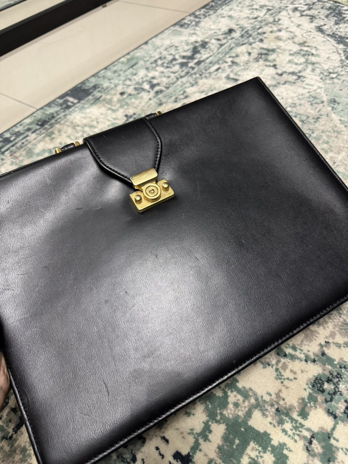 Porter VTG PORTER FULL LEATHER BRIEFCASE Size ONE SIZE - 6 Thumbnail